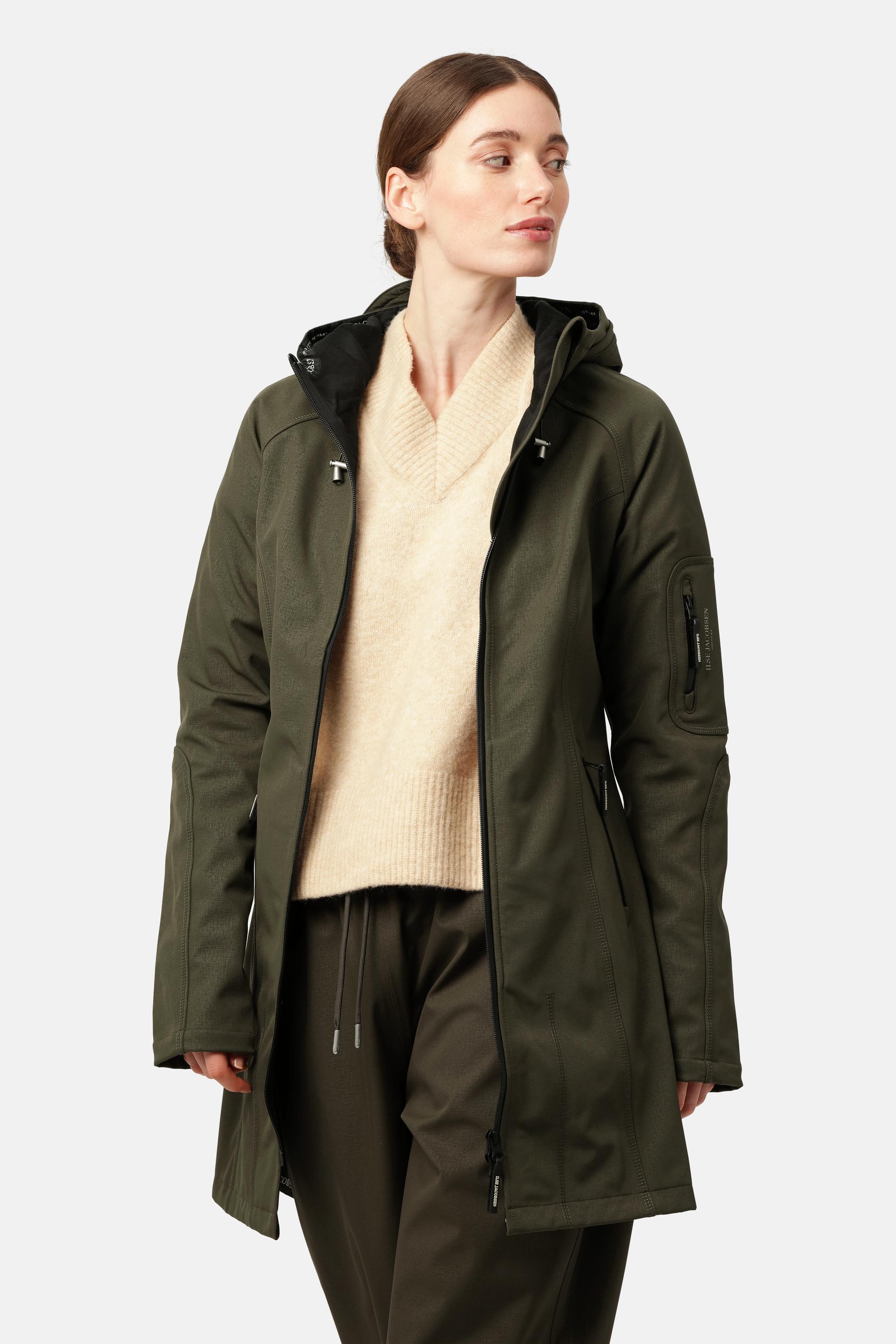 Softshell Raincoat - Army