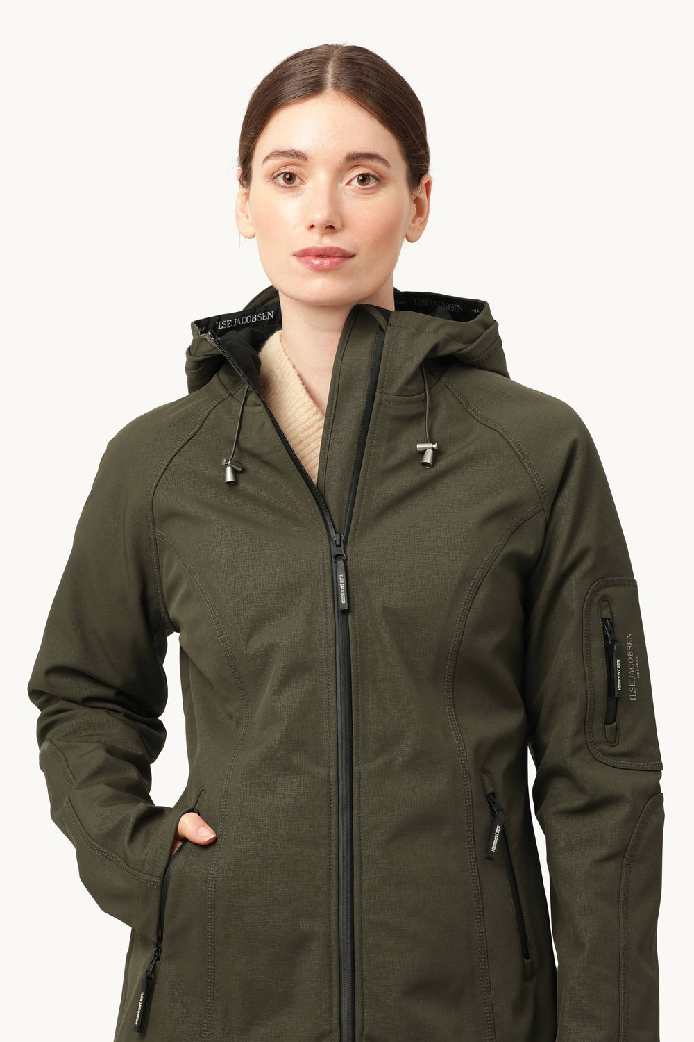 Softshell Raincoat - Army