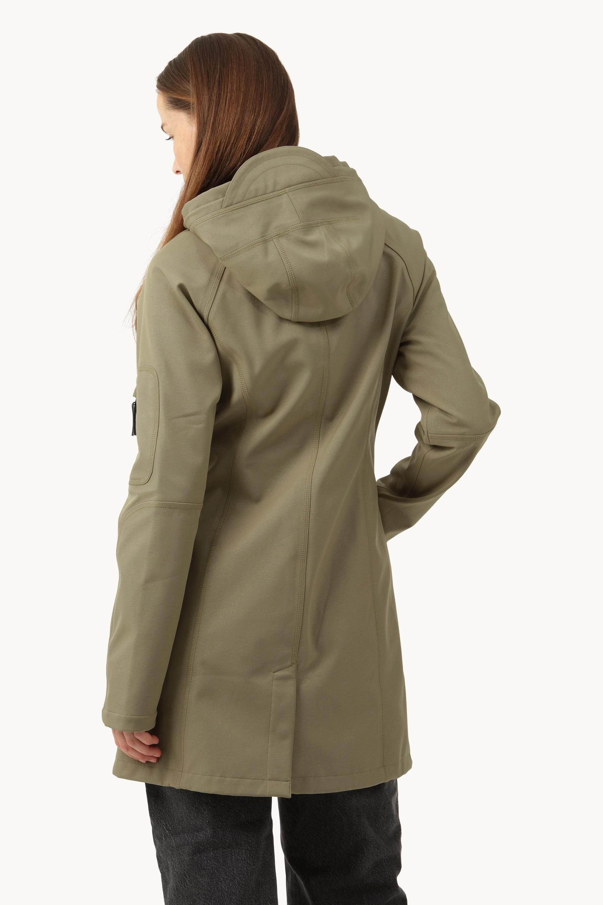 Softshell Raincoat - Covert Green