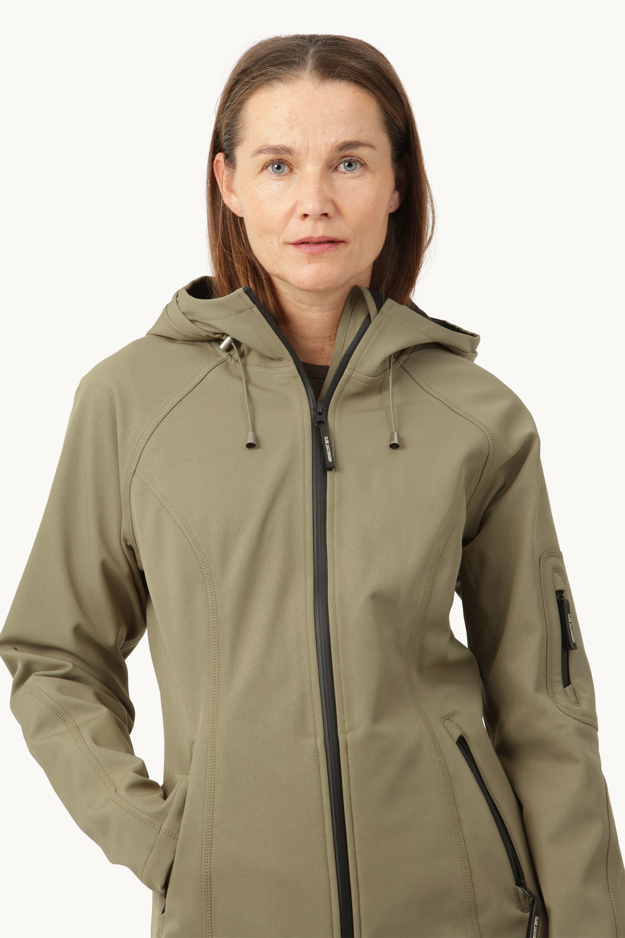 Softshell Raincoat - Covert Green