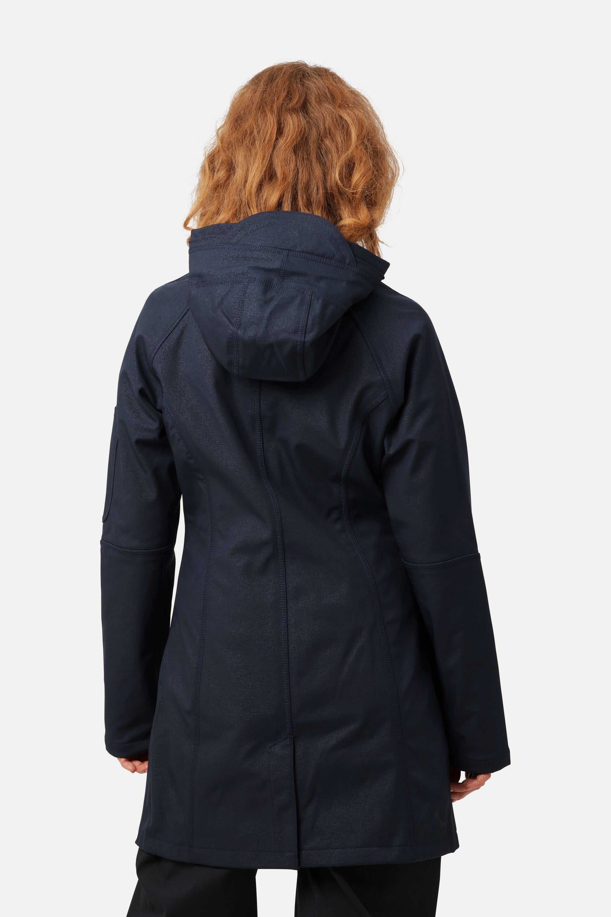 Softshell Raincoat - Dark Indigo