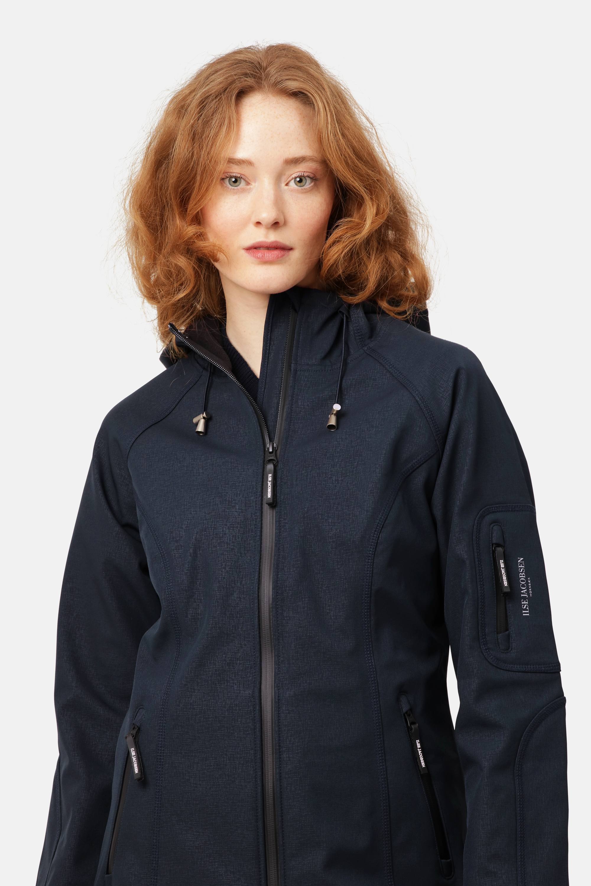 Softshell Raincoat - Dark Indigo