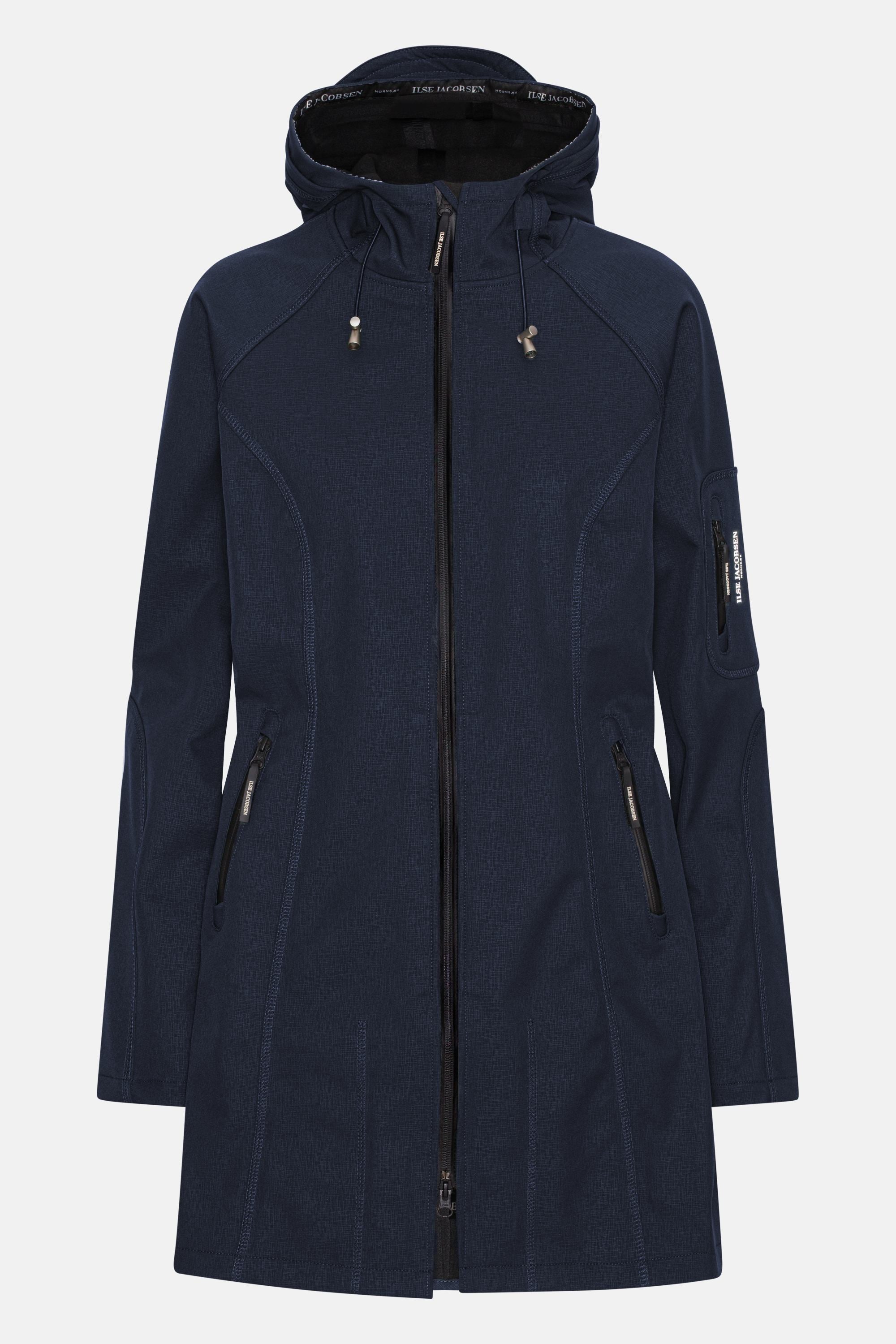 Softshell Raincoat - Dark Indigo