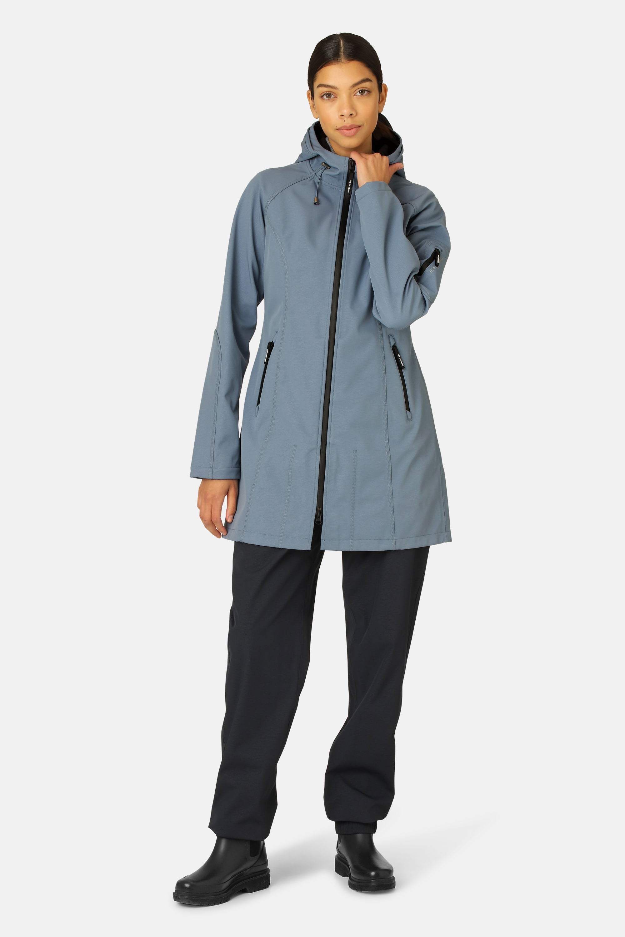 Soft Shell Ilse Jacobsen Rain 07 Softshell Raincoat Winter Ocean
