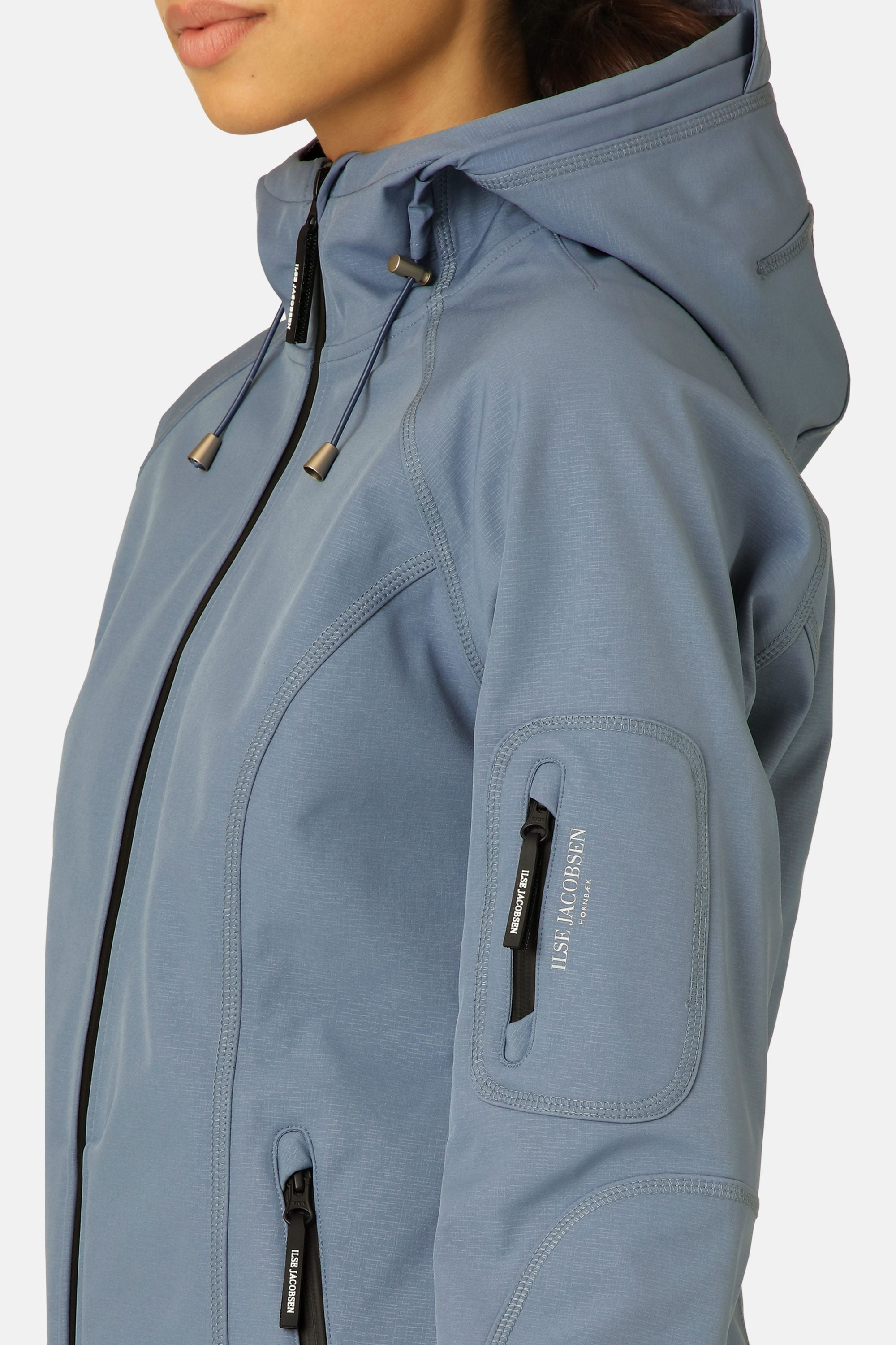 Softshell Raincoat - Winter Ocean