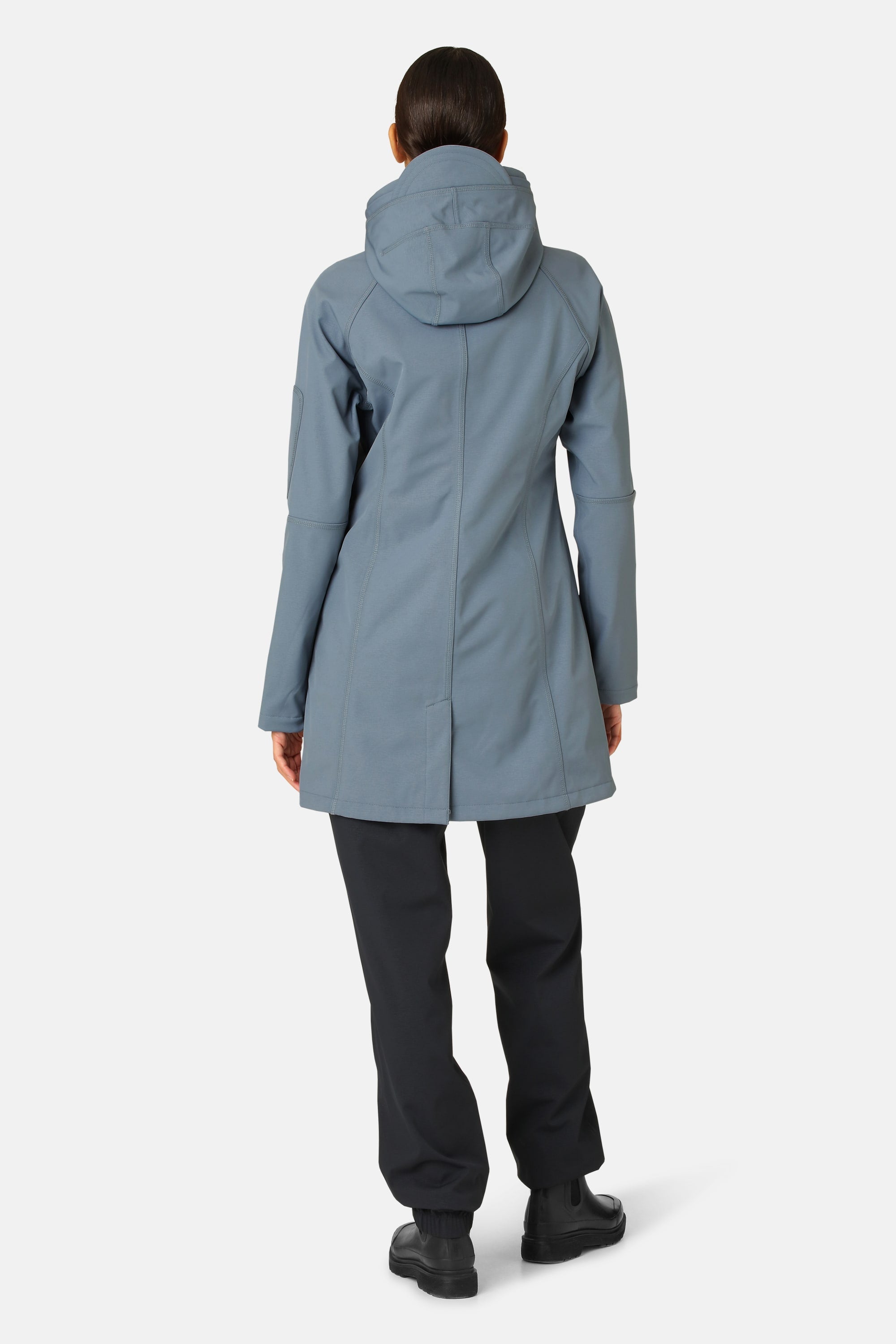 Softshell Raincoat - Winter Ocean