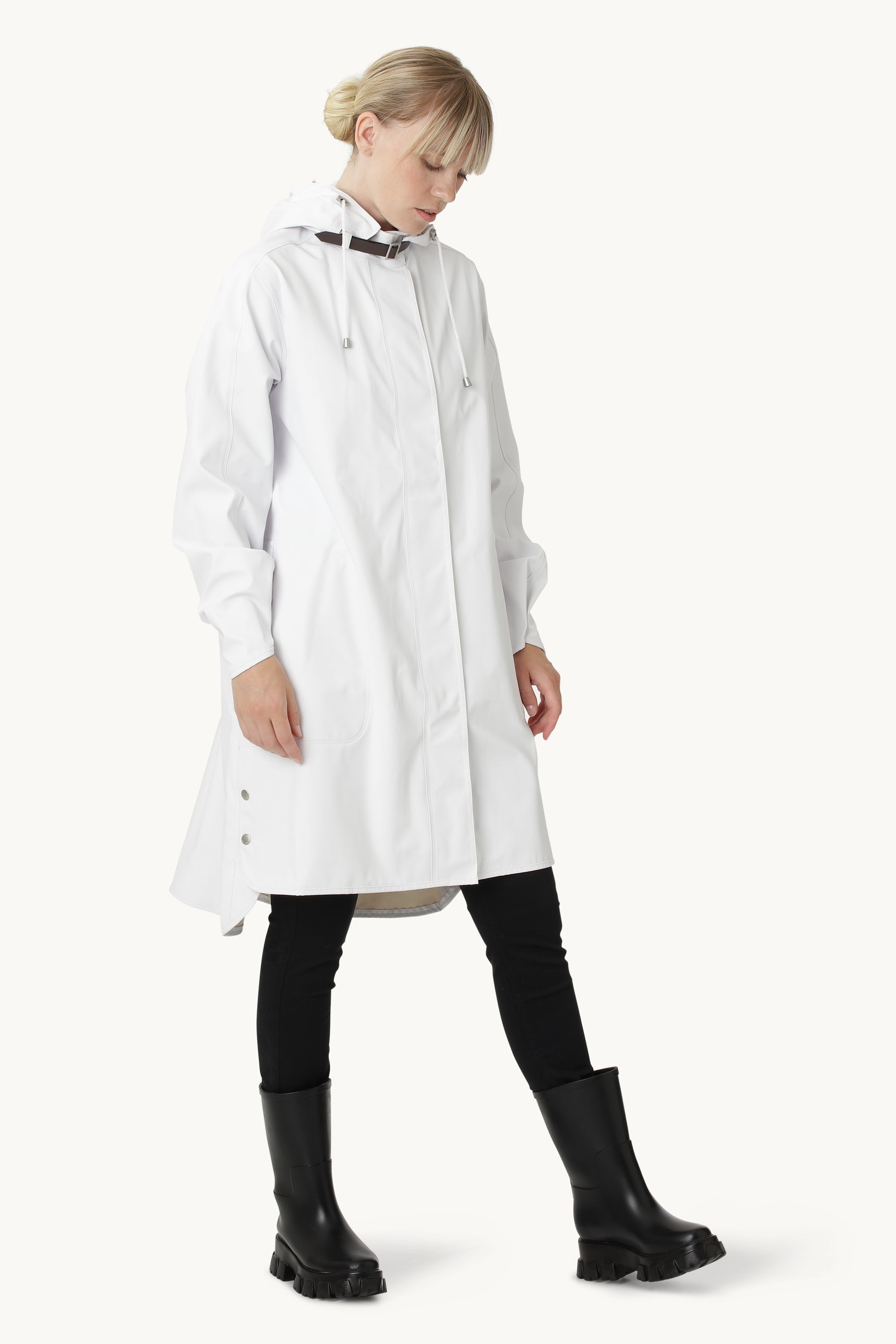 Light Raincoat - White