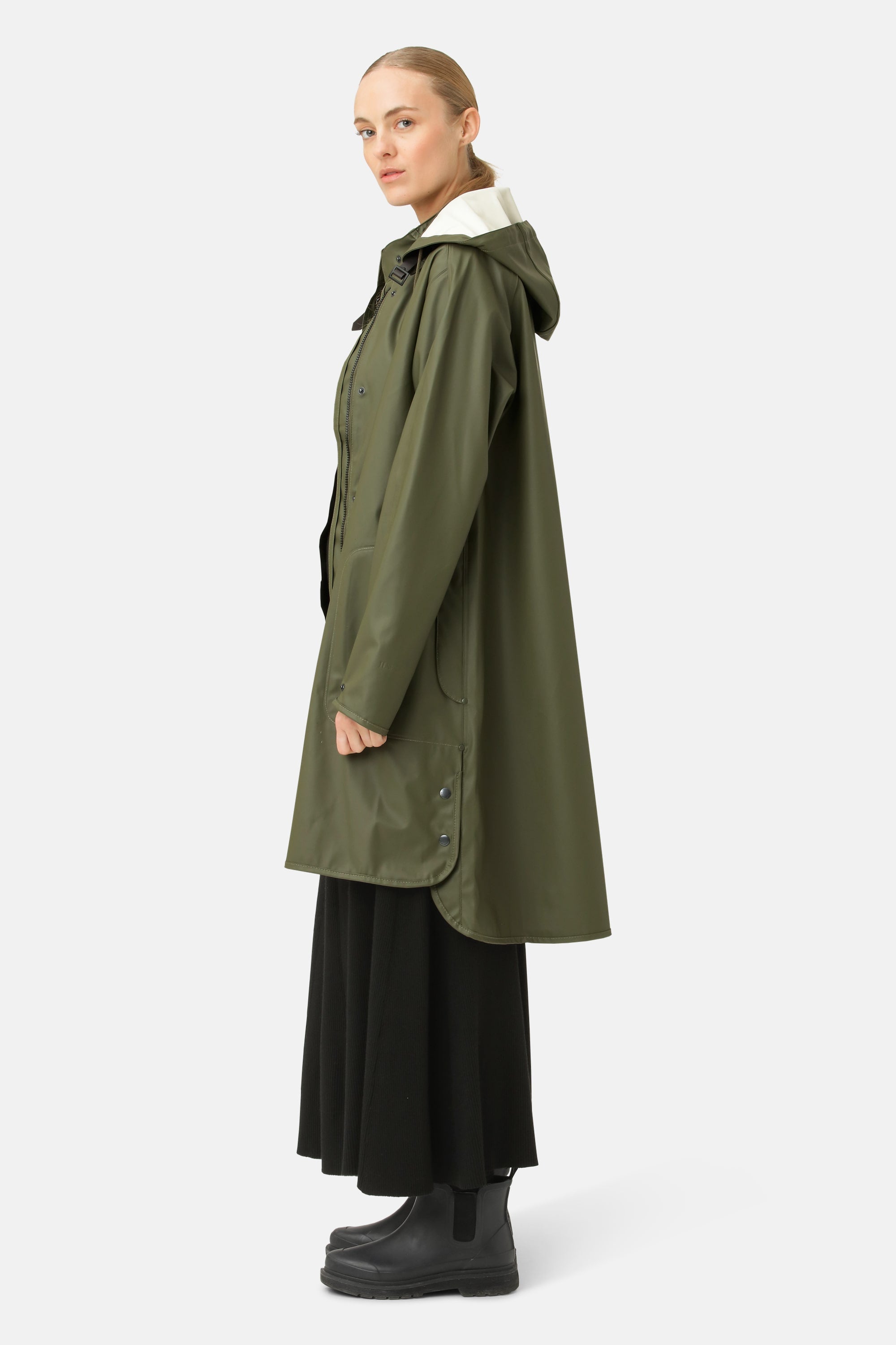 Light Raincoat - Army
