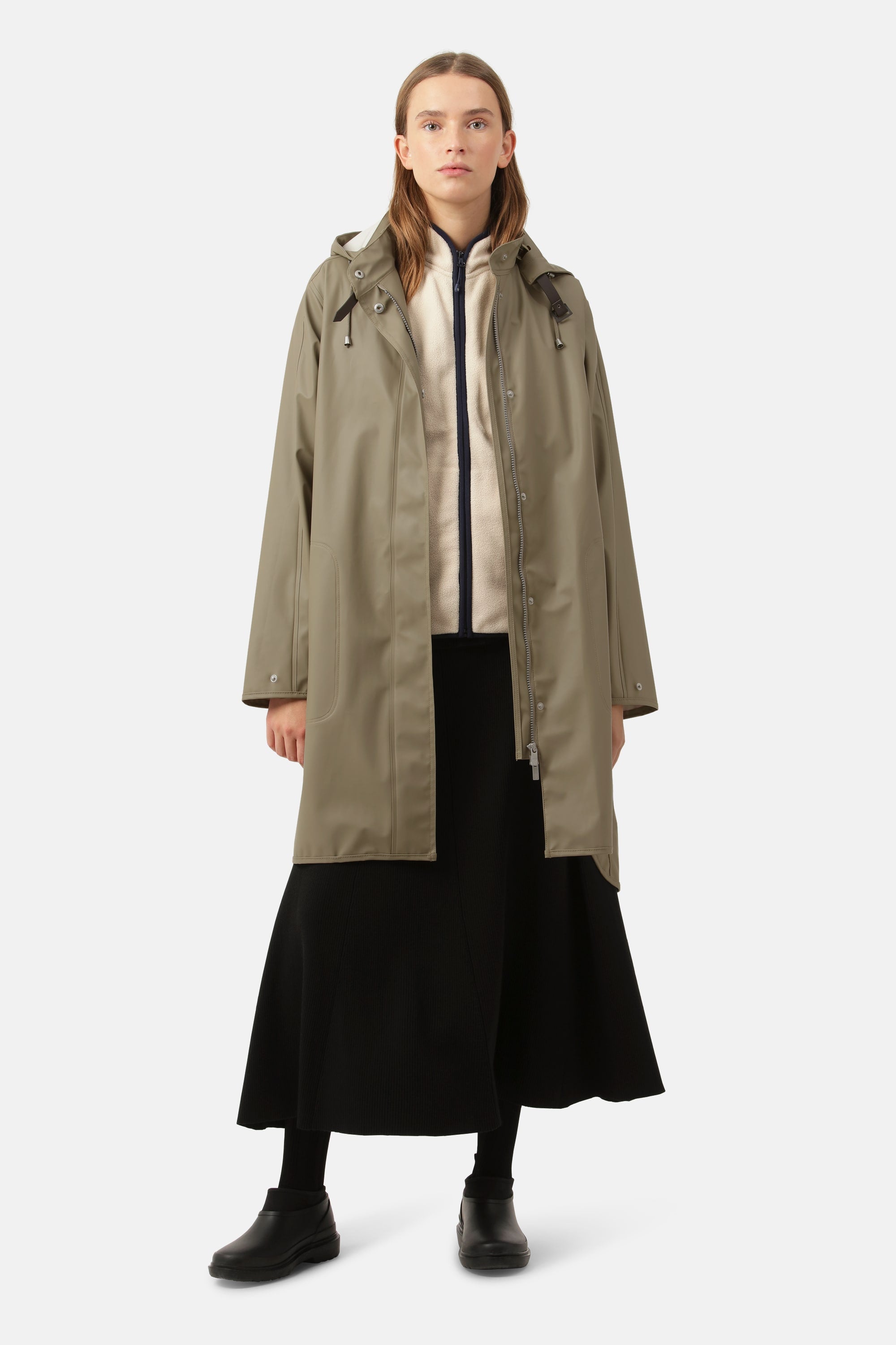 Light Raincoat - Covert Green