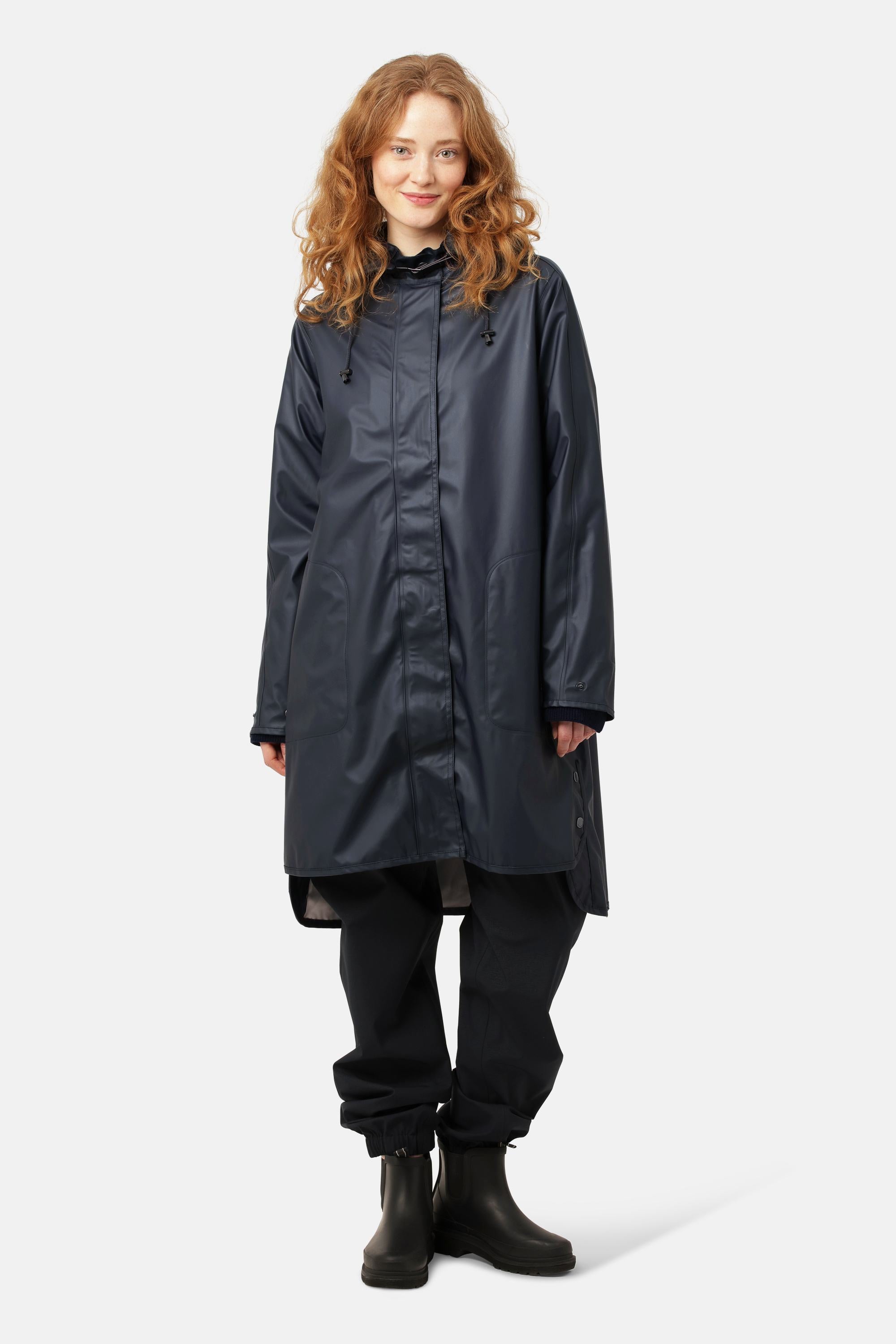 Light Raincoat - Dark Indigo