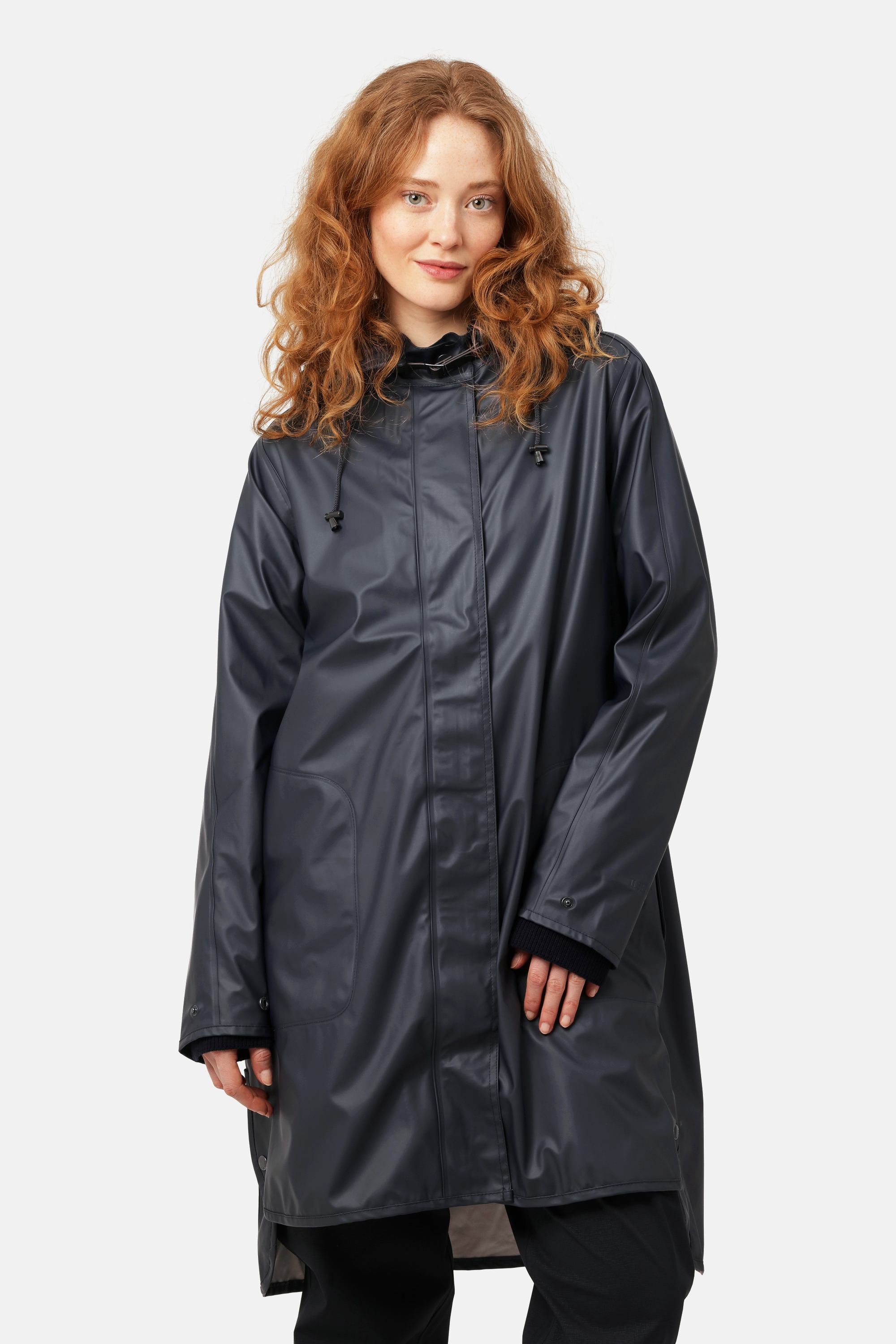 Light Raincoat - Dark Indigo