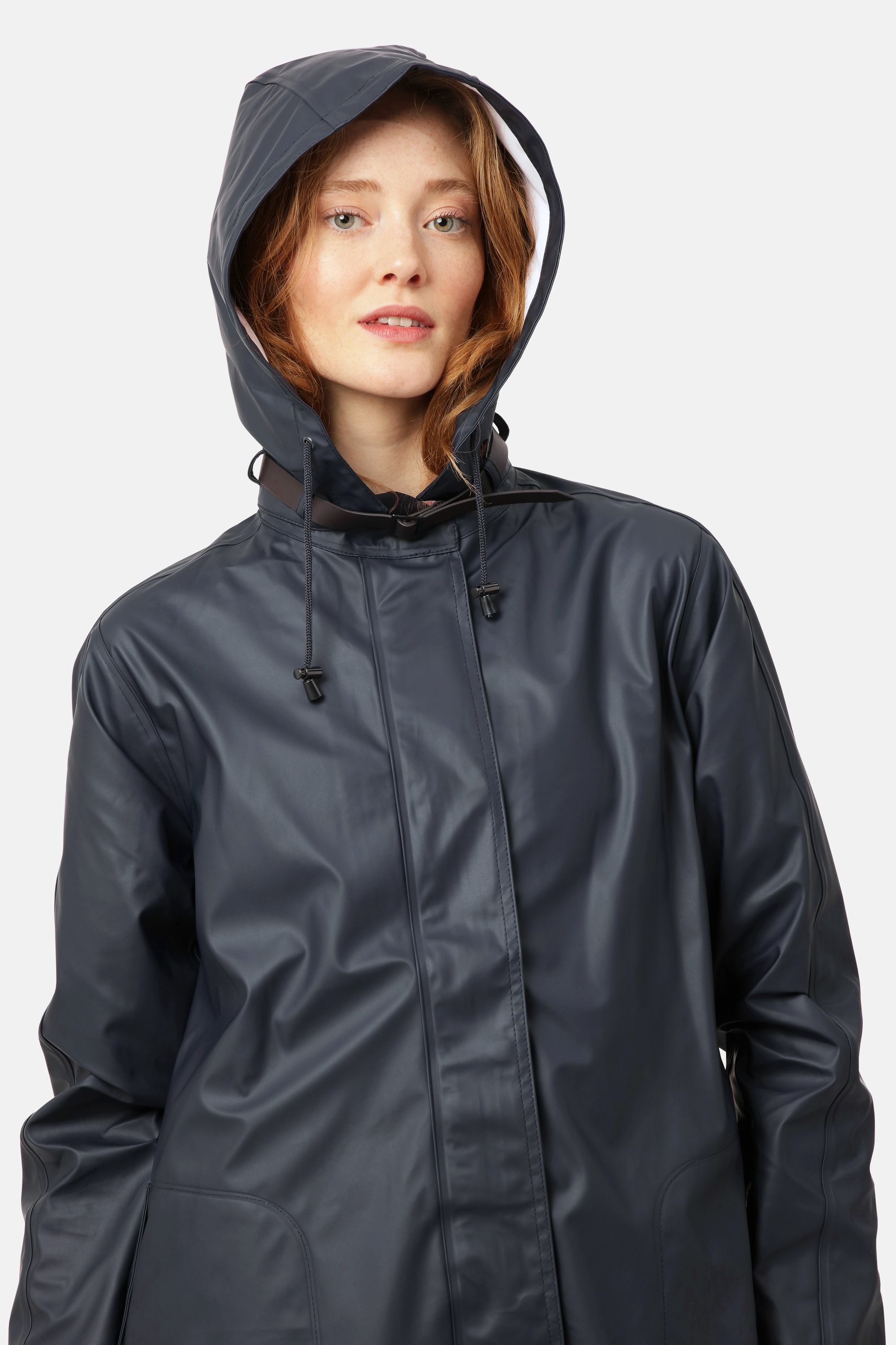 Light Raincoat - Dark Indigo