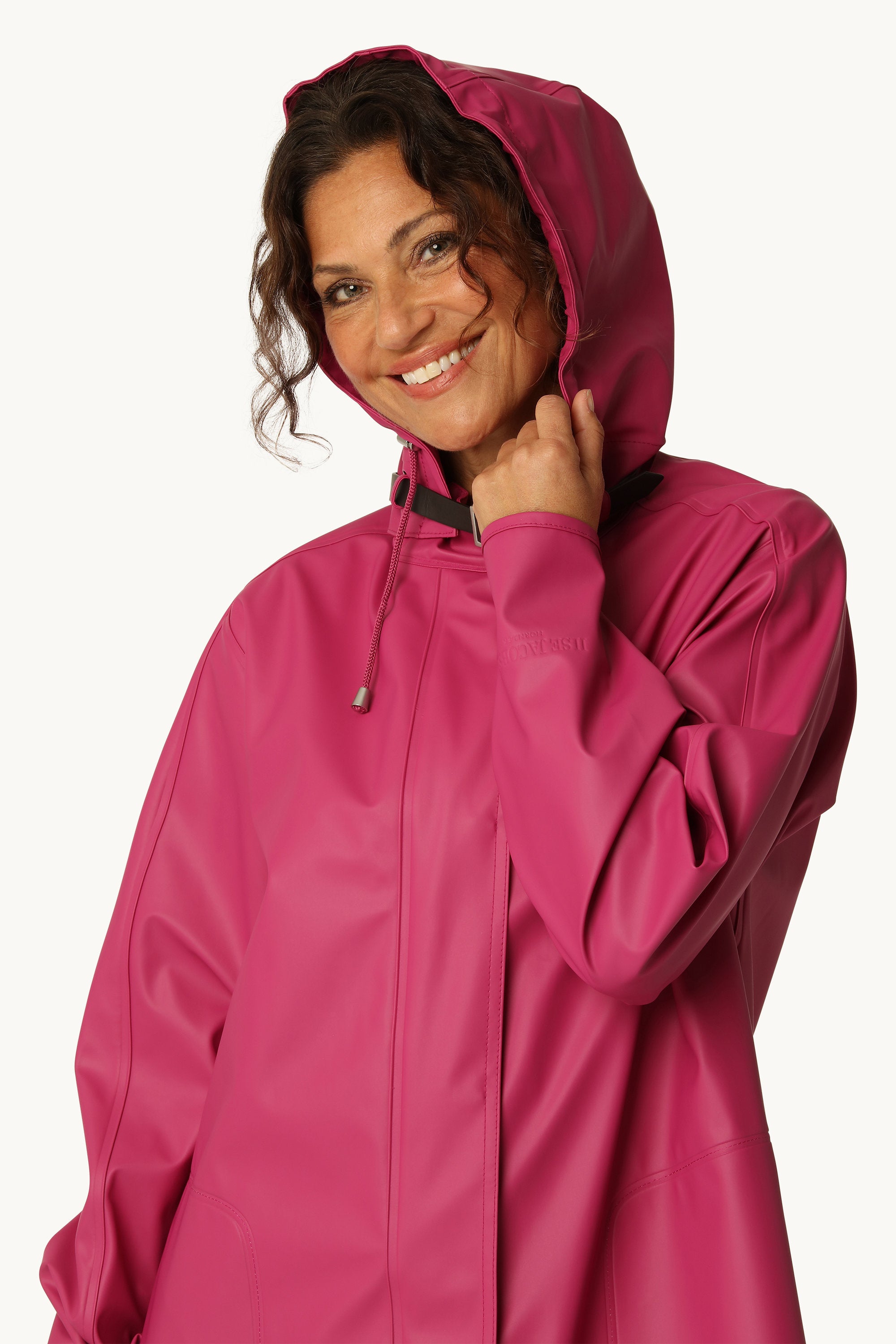 Light Raincoat - Magenta Haze