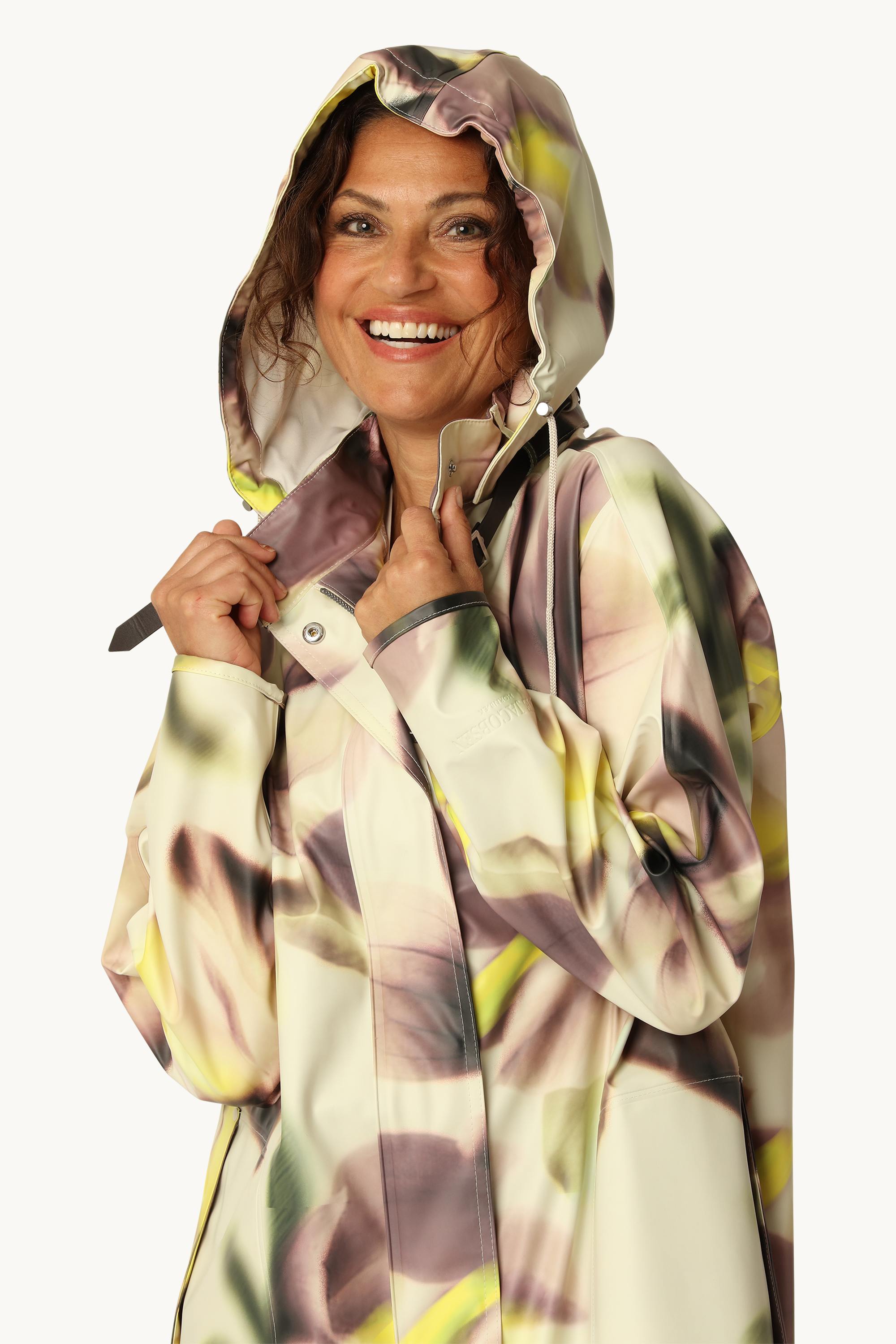 Raincoat - Light Photoristic Flower