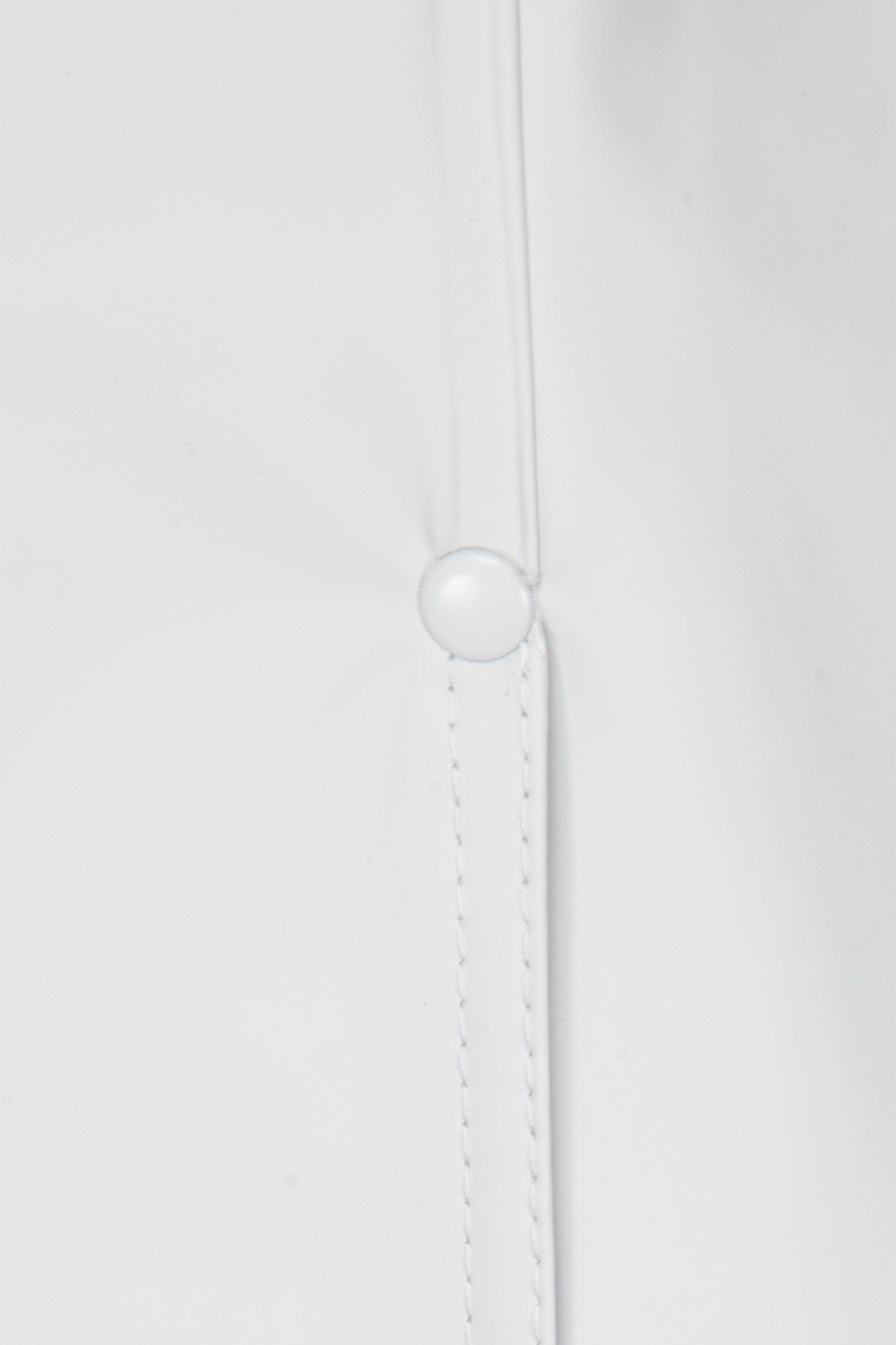 Short Raincoat - White Blue