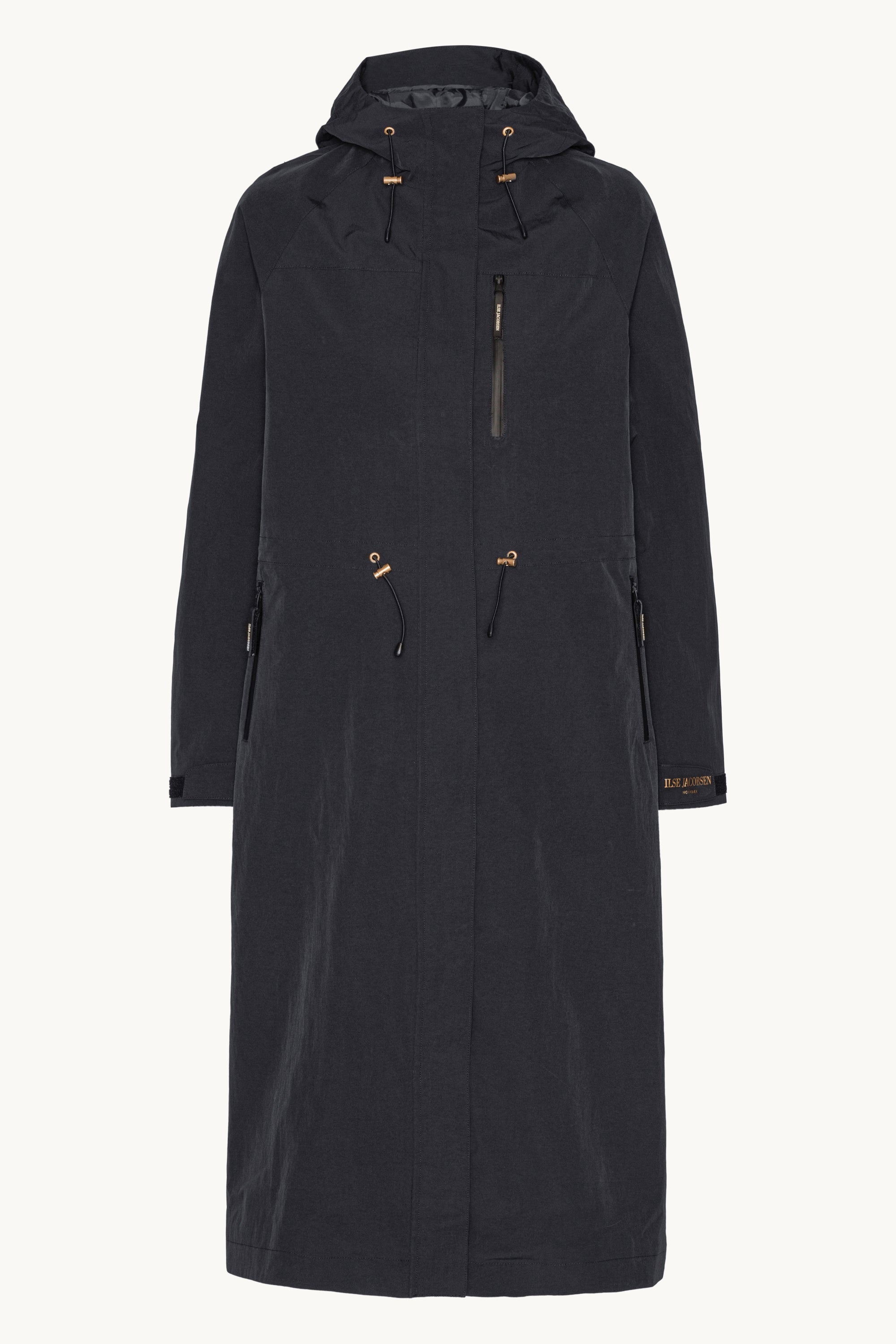 Technical Long Raincoat - Dark Indigo