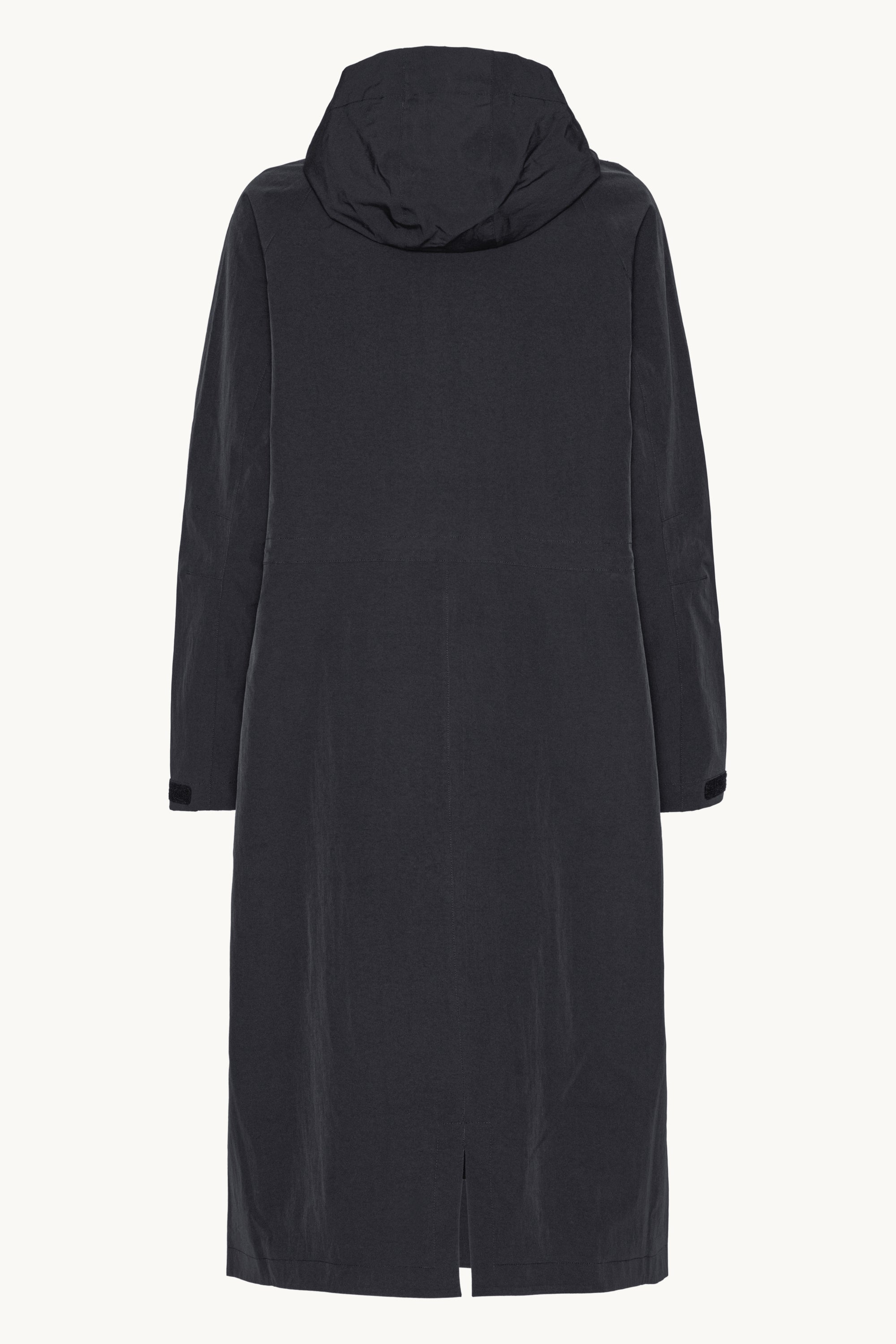 Technical Long Raincoat - Dark Indigo