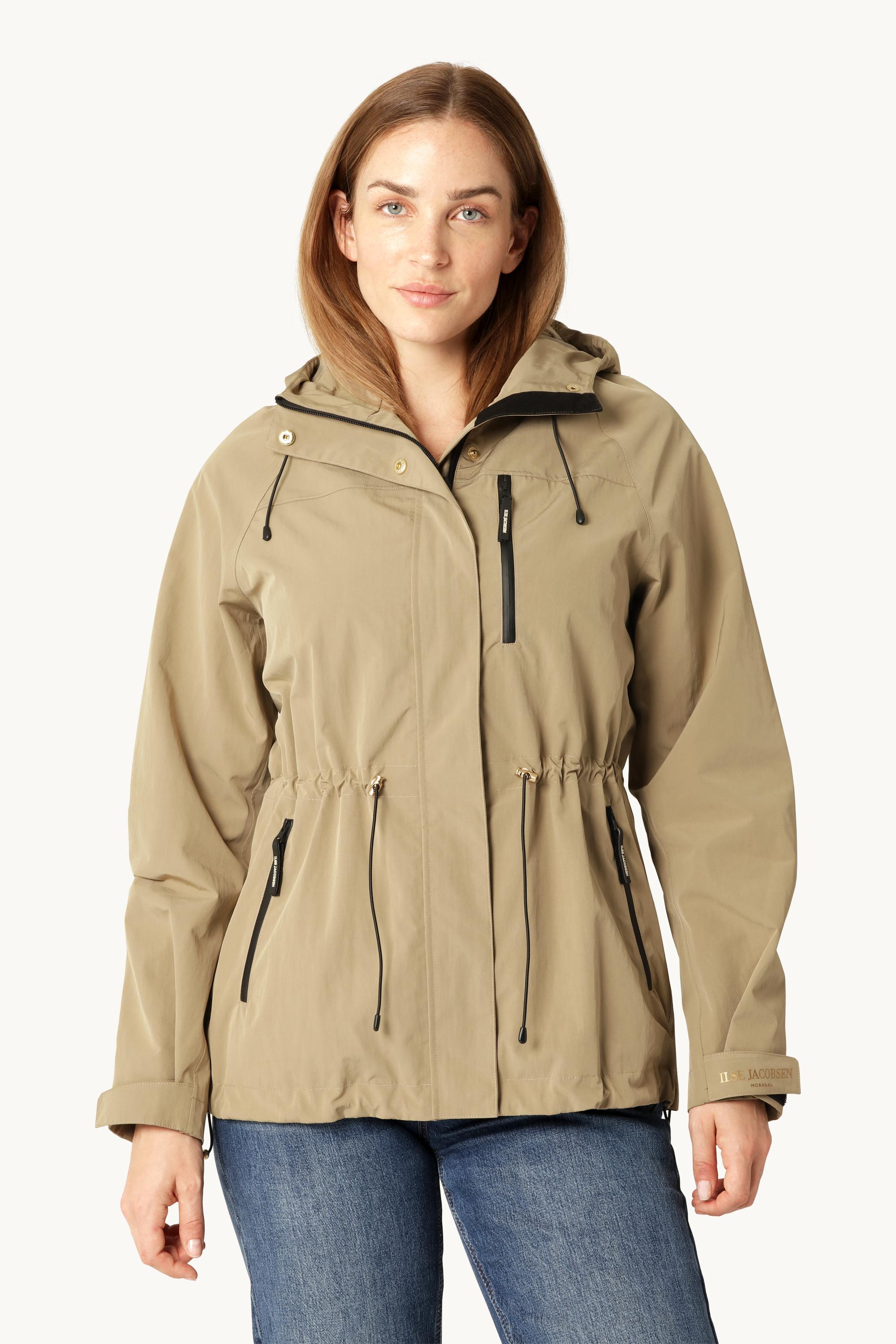 Technical Raincoat - Greige