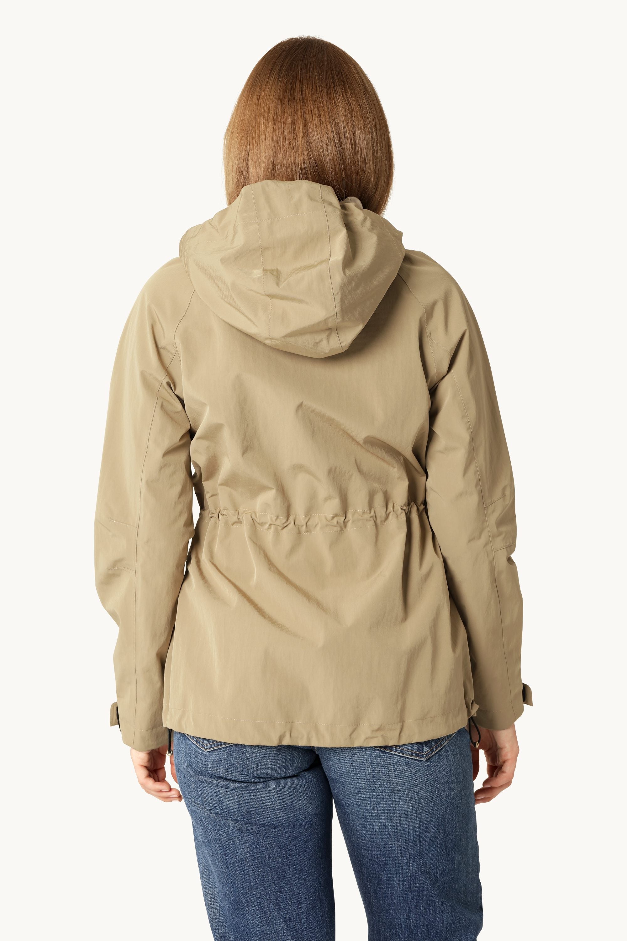 Technical Raincoat - Greige