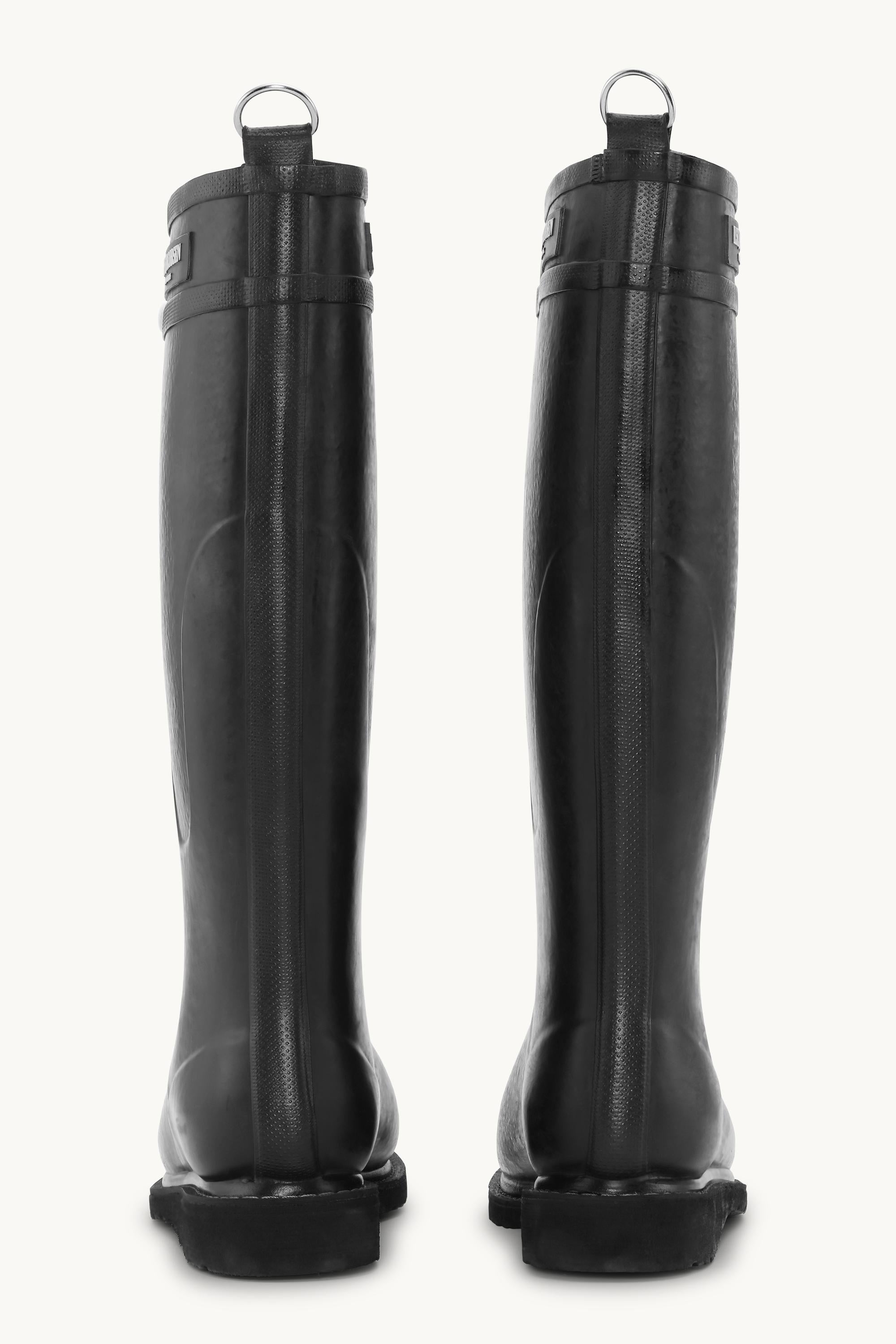 ILSE JACOBSEN ロングブーツ size36 Long Rubber Boots - Black