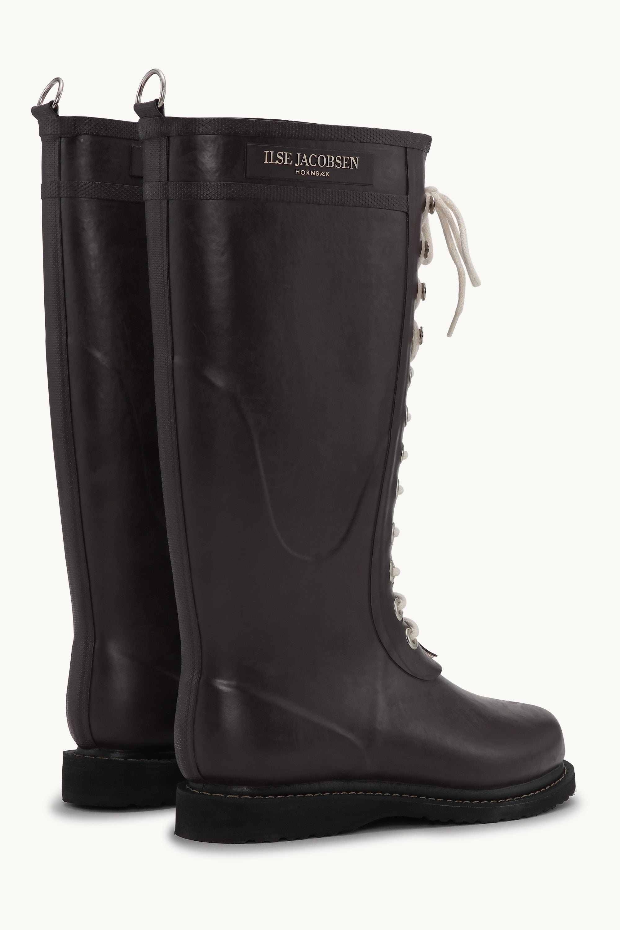 Long Rubber Boots - Ganache