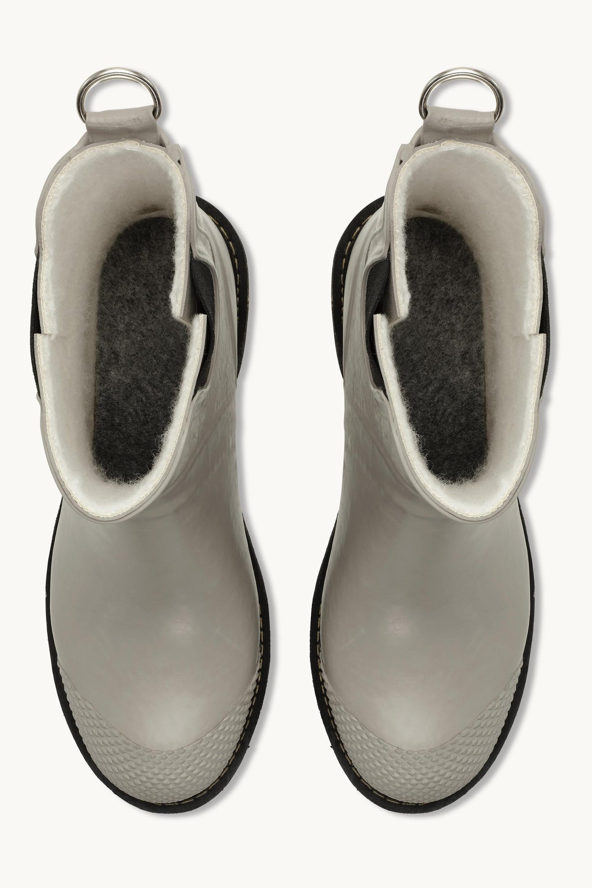 Short Rubber Boots With High Heel - Atmosphere
