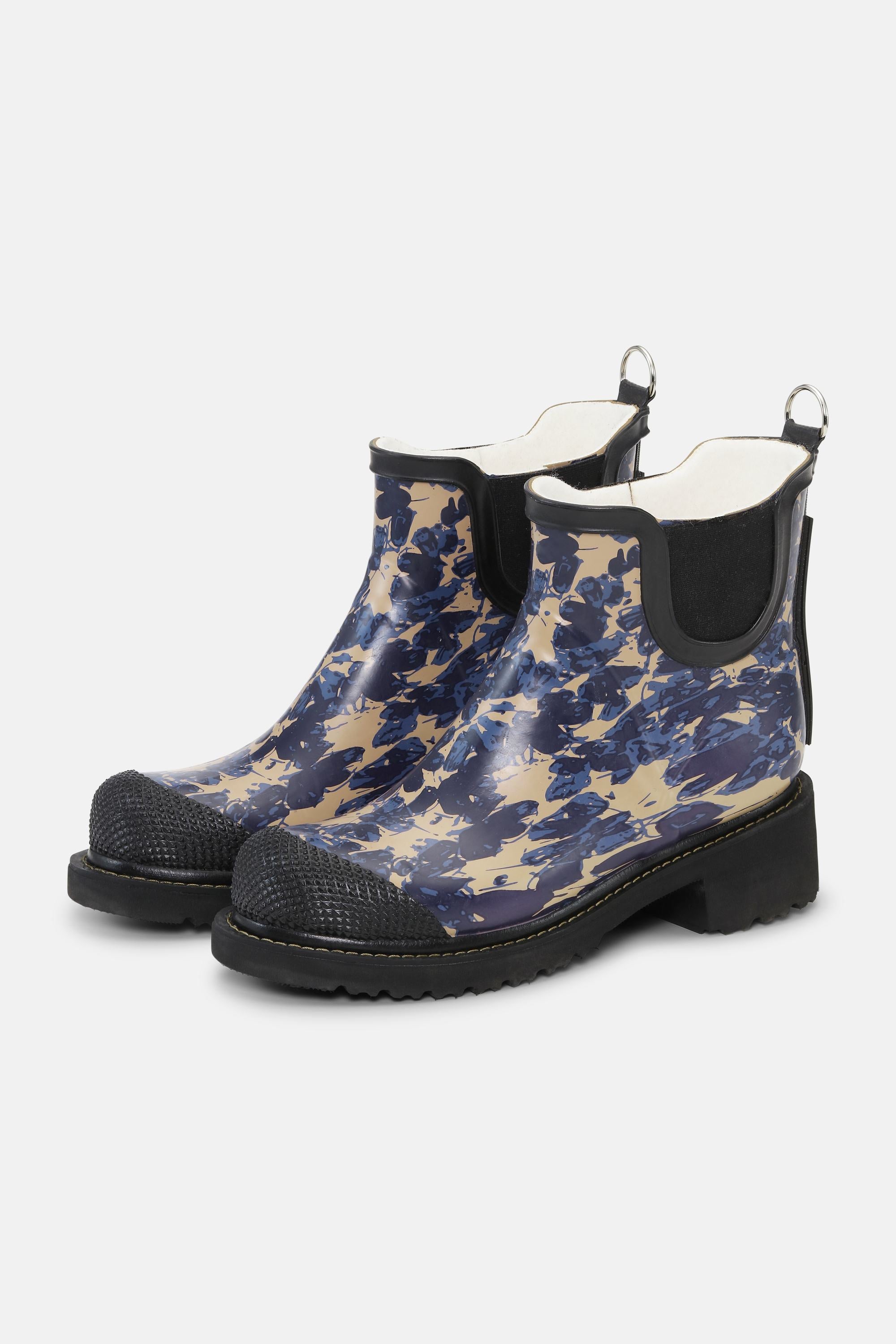 Short Rainboots 25th Anniversary - Beige Butterfly