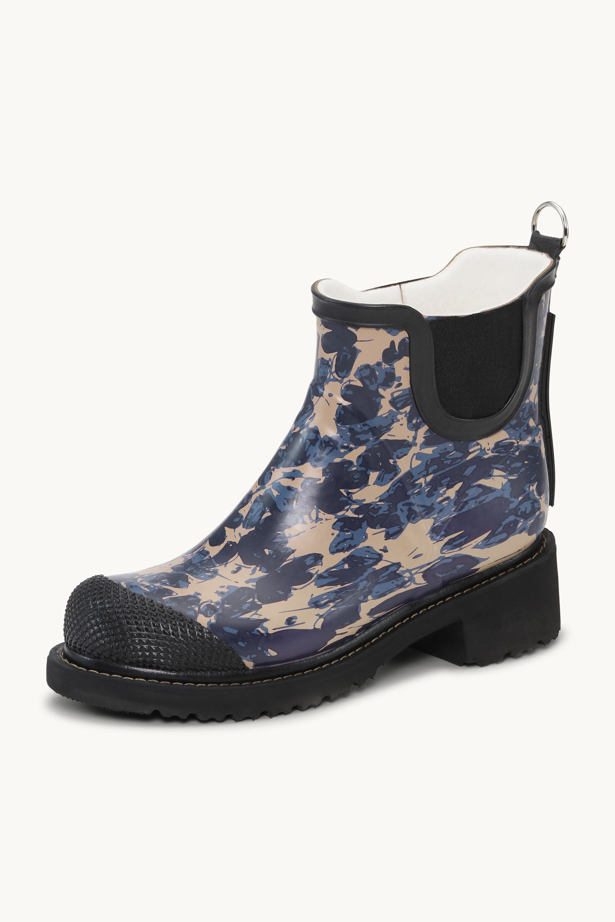 Short Rainboots 25th Anniversary - Beige Butterfly