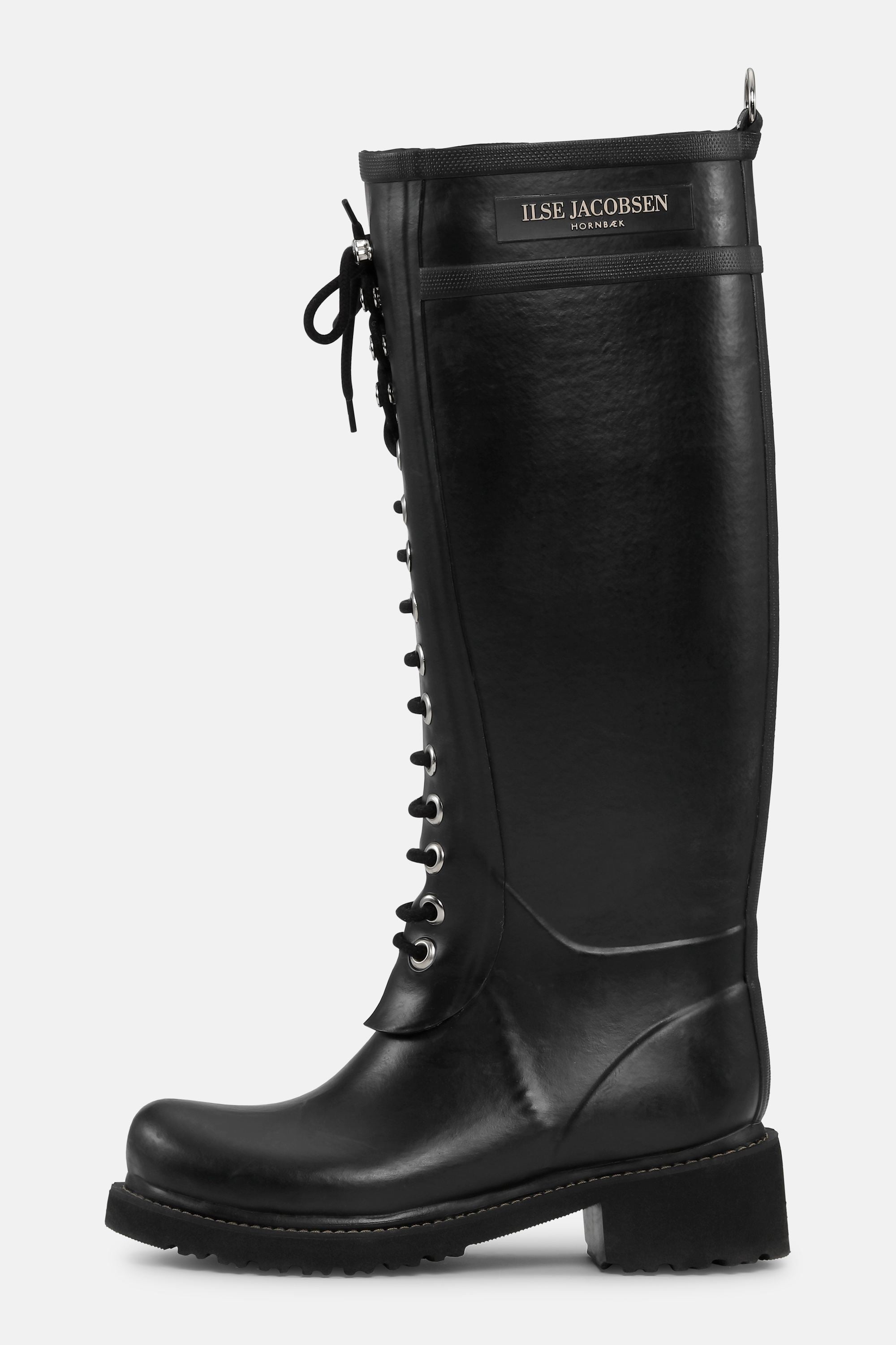 Long Rubber Boots - Black Black