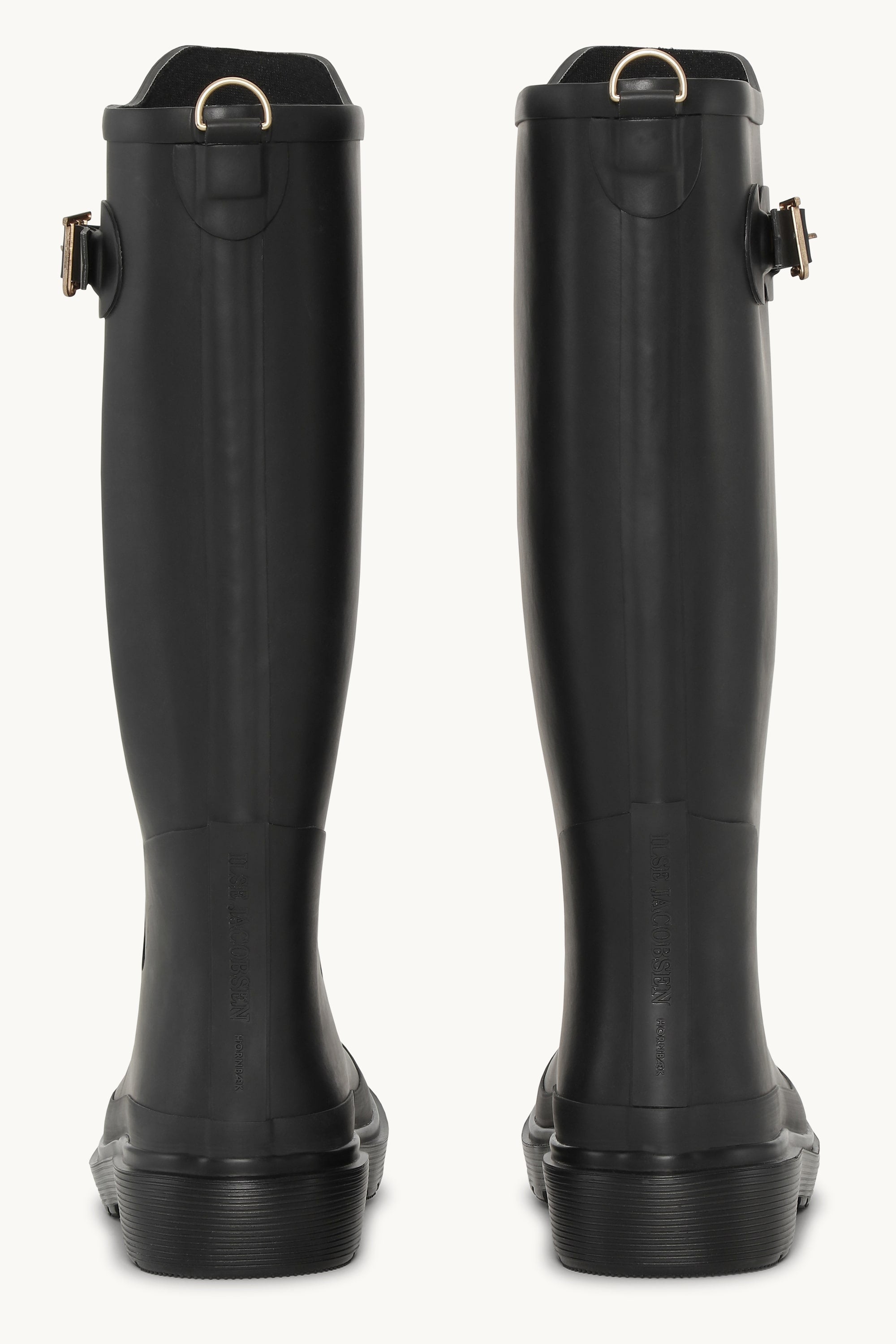 Long Rainboots - Black Black