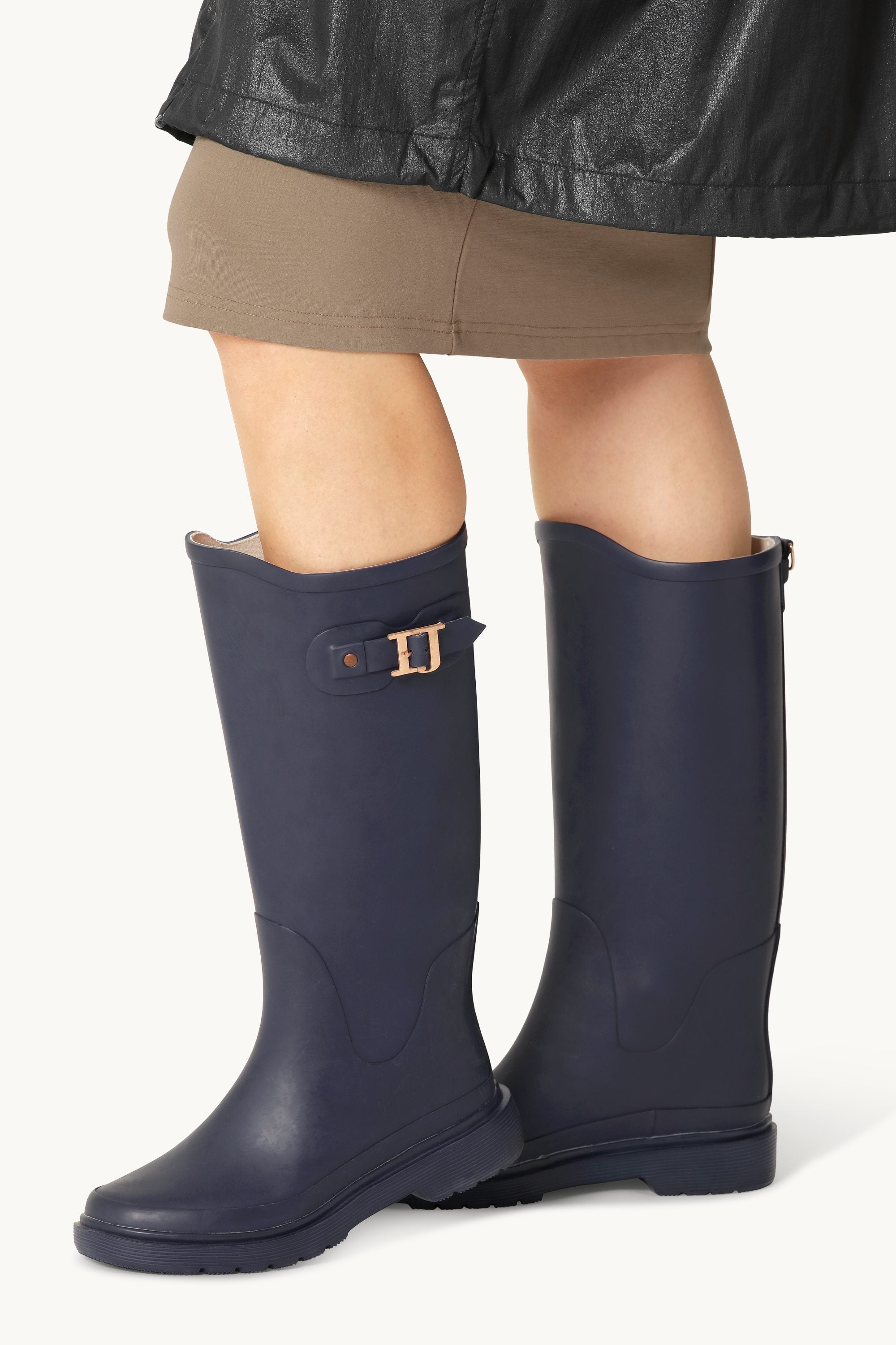 Long Rainboots - Navy Navy