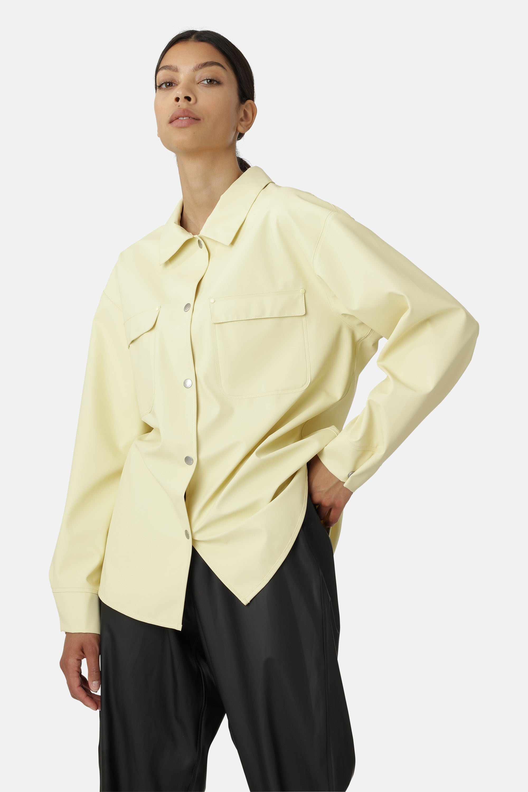 Ilse Jacobsen Hornbæk Rain Rain Jacket Rain jacket 827 Flan Yellow