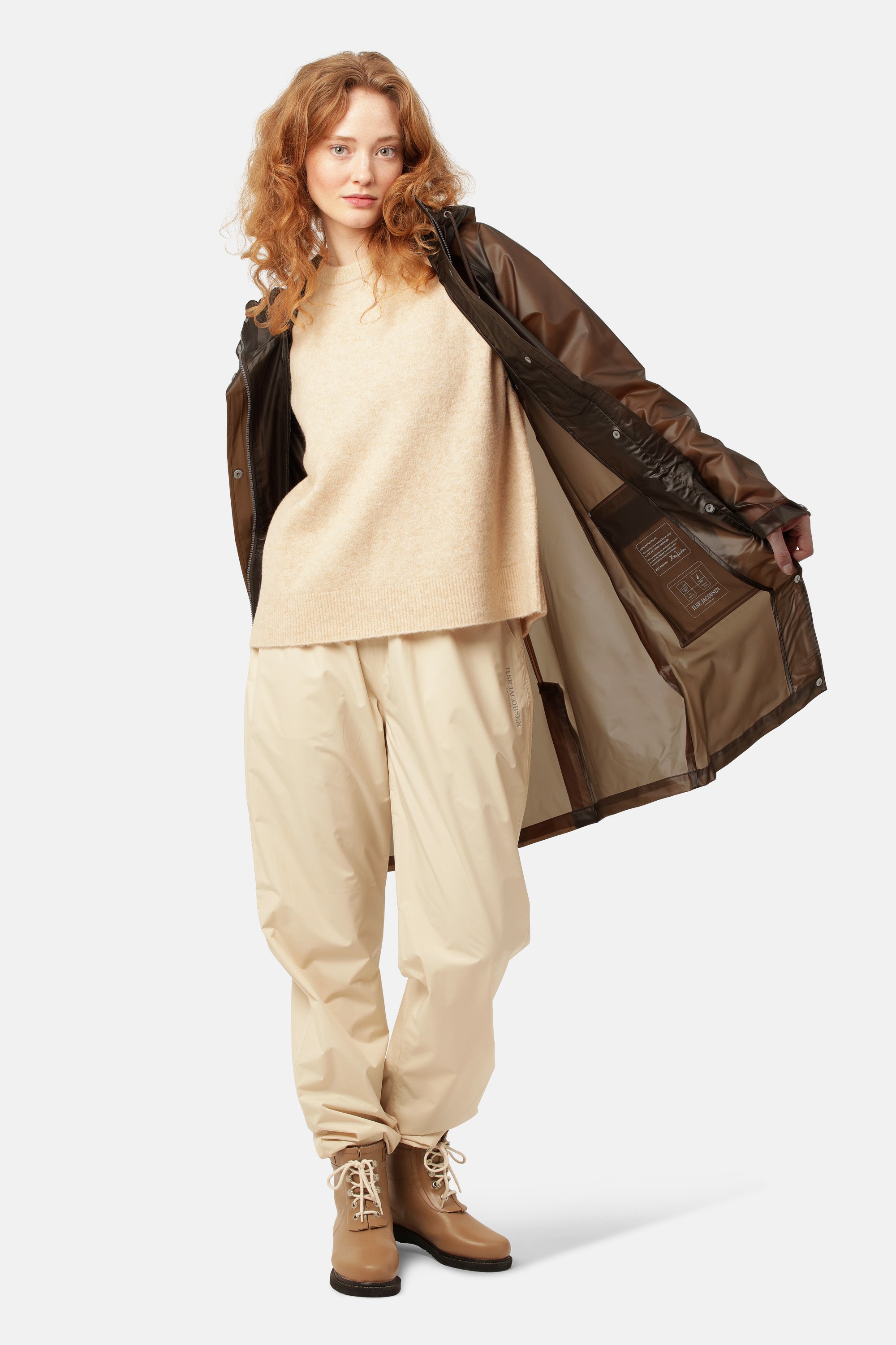 Ilse Jacobsen Hornbæk Rain Raincoat Raincoat 224 Otter