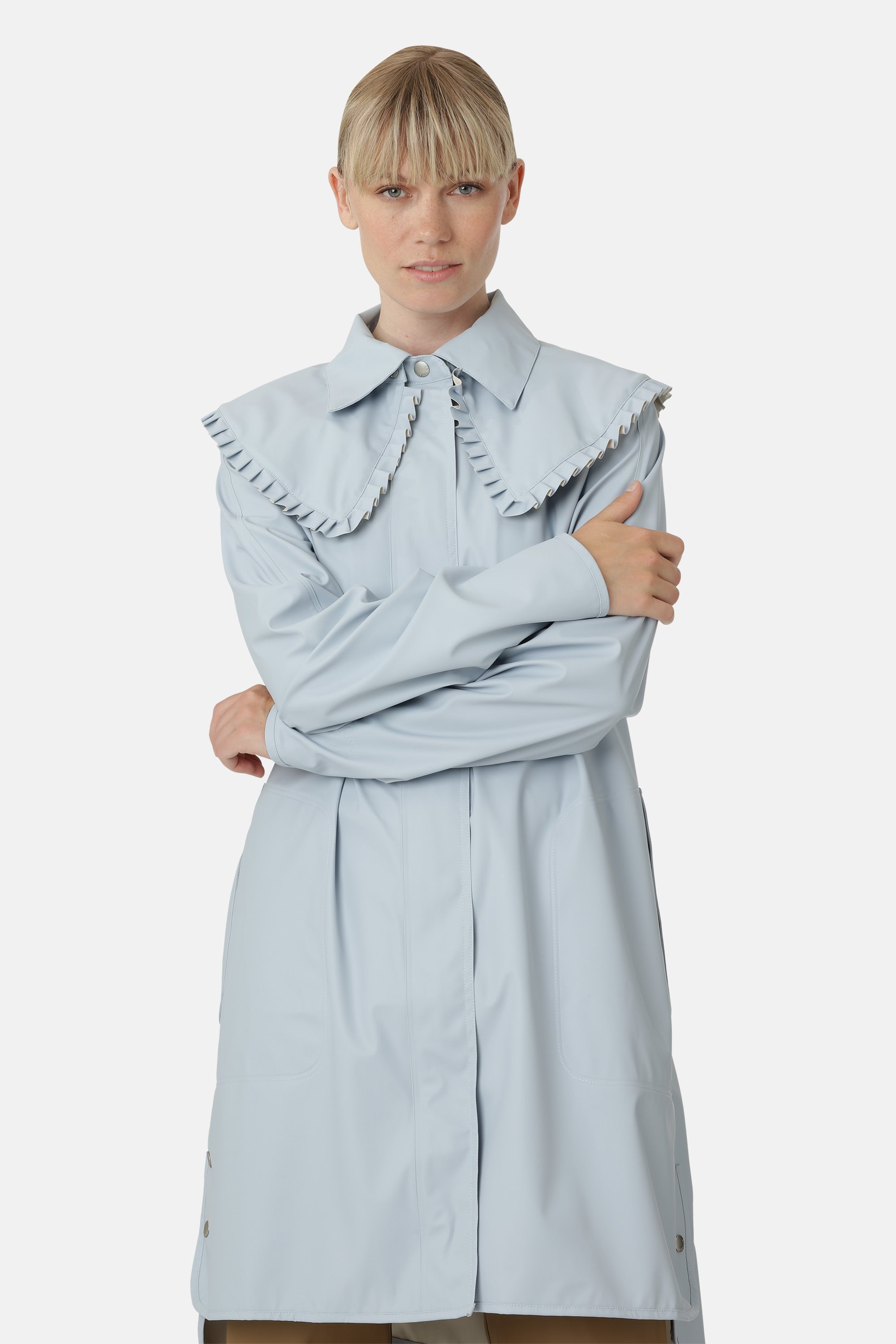 Ilse Jacobsen Hornbæk Rain Raincoat Raincoat 658 Blue Bell