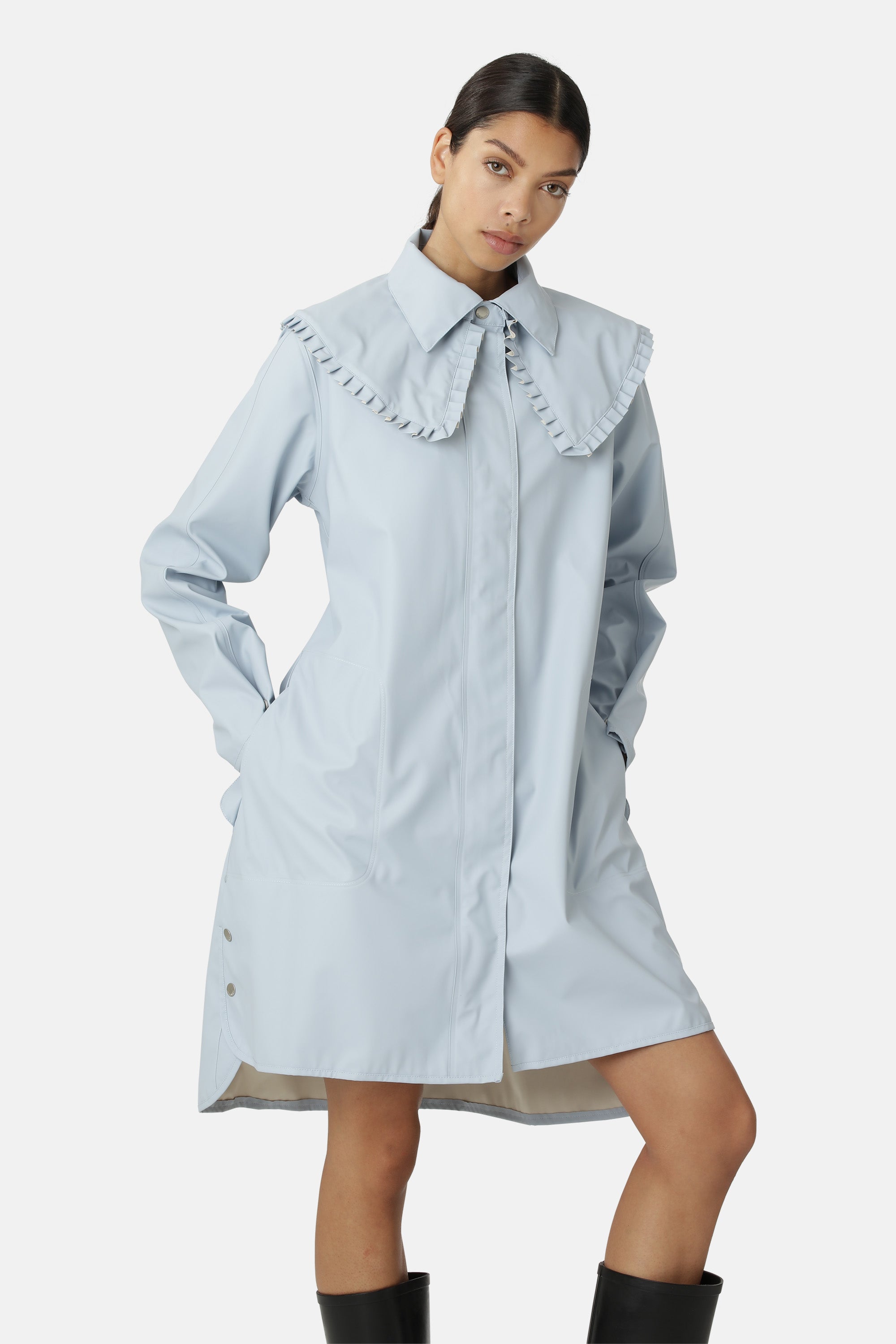 Ilse Jacobsen Hornbæk Rain Raincoat Raincoat 658 Blue Bell
