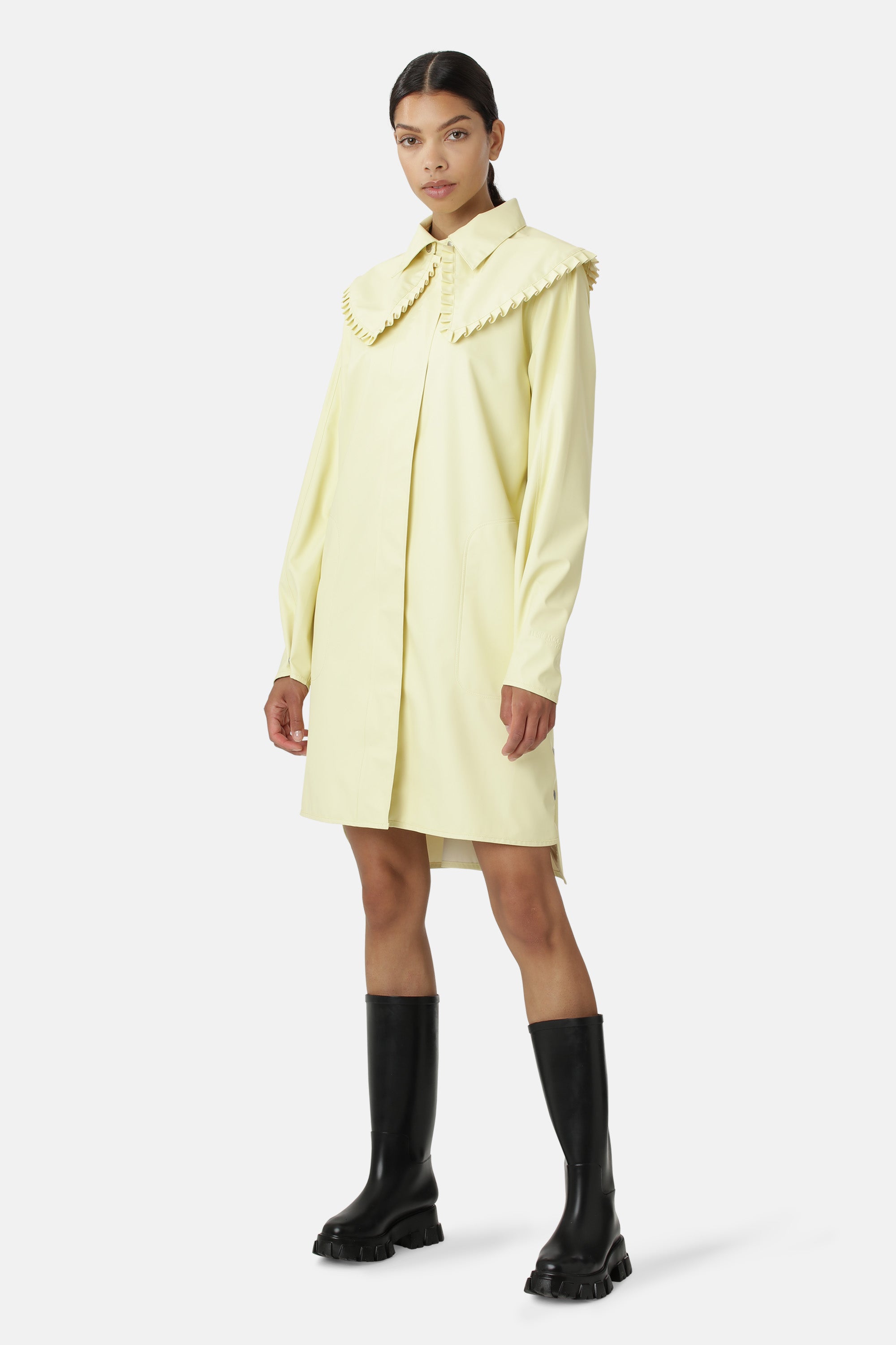Ilse Jacobsen Hornbæk Rain Raincoat Raincoat 827 Flan Yellow