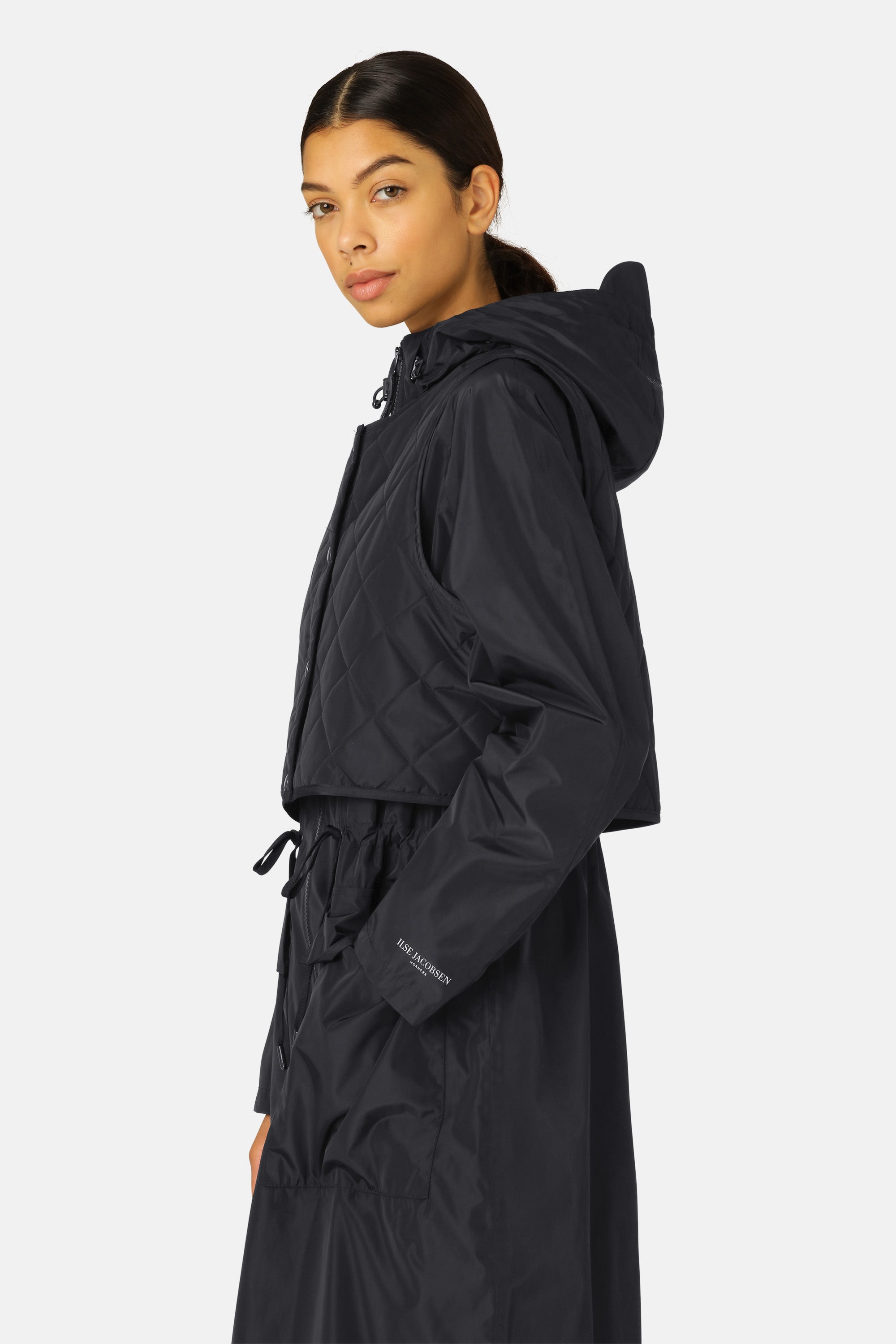 Ilse Jacobsen Hornbæk Rain Raincoat Raincoat 001 Black