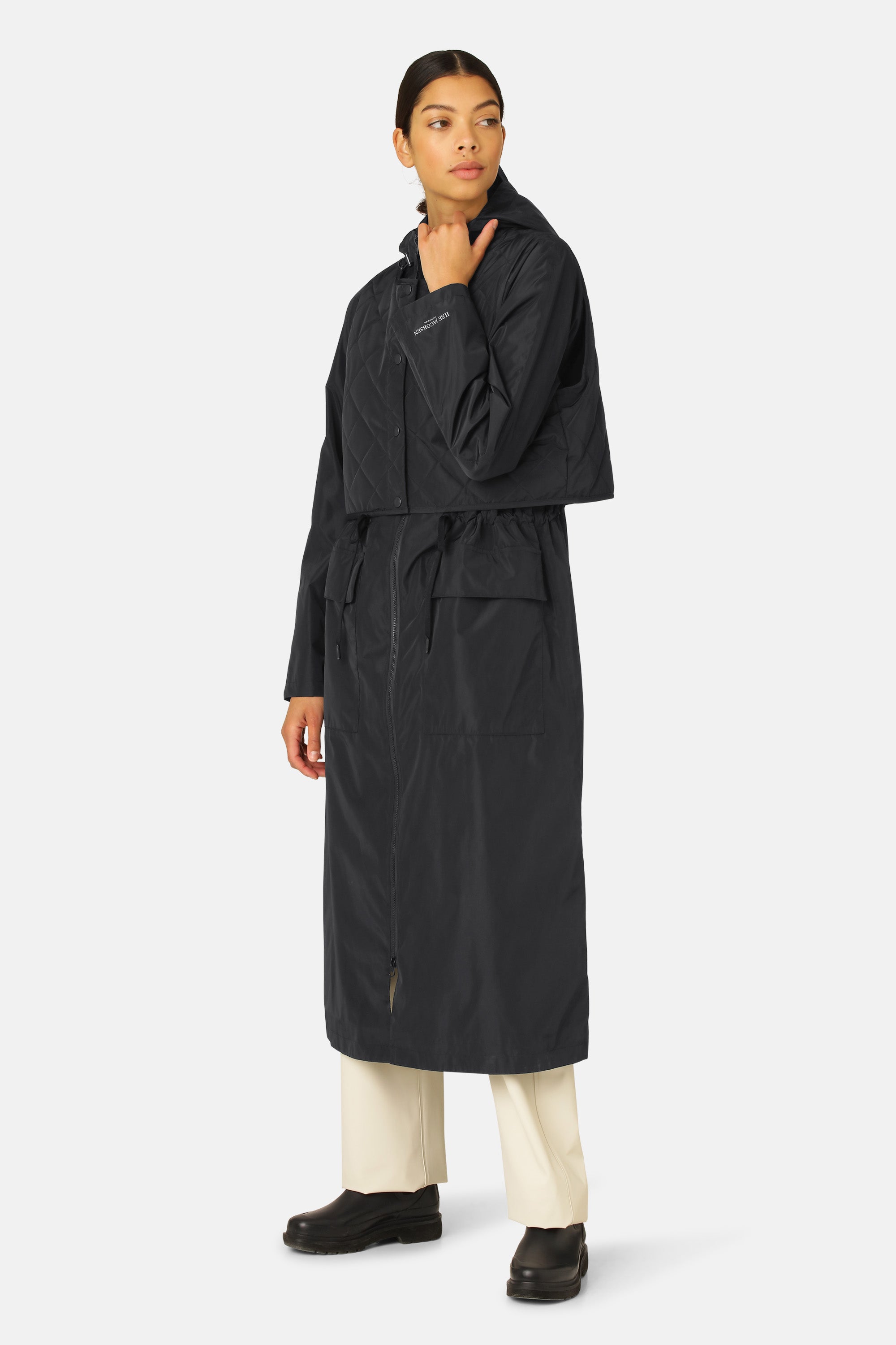 Ilse Jacobsen Hornbæk Rain Raincoat Raincoat 001 Black
