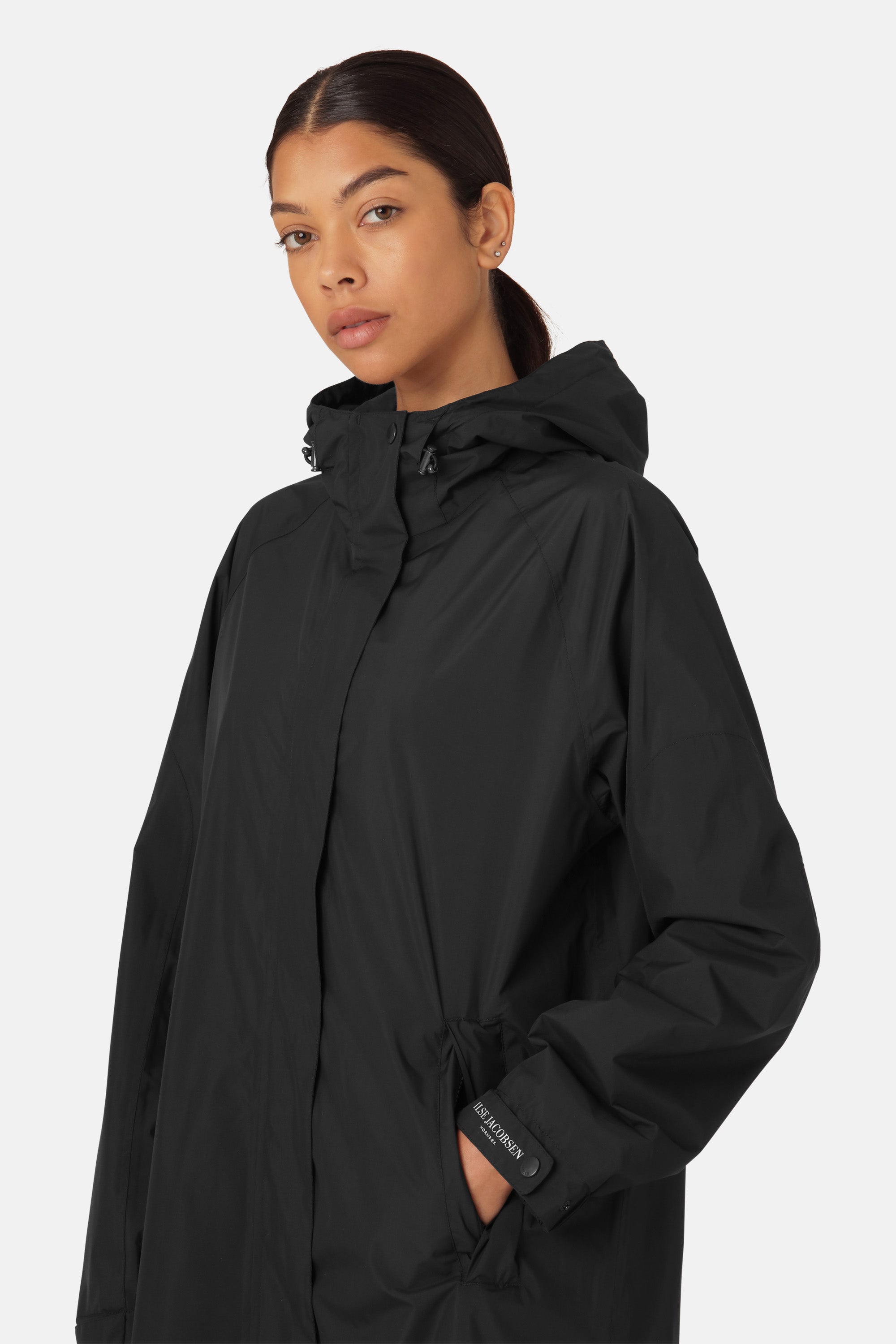 Ilse Jacobsen Hornbæk Rain Raincoat Raincoat 001 Black