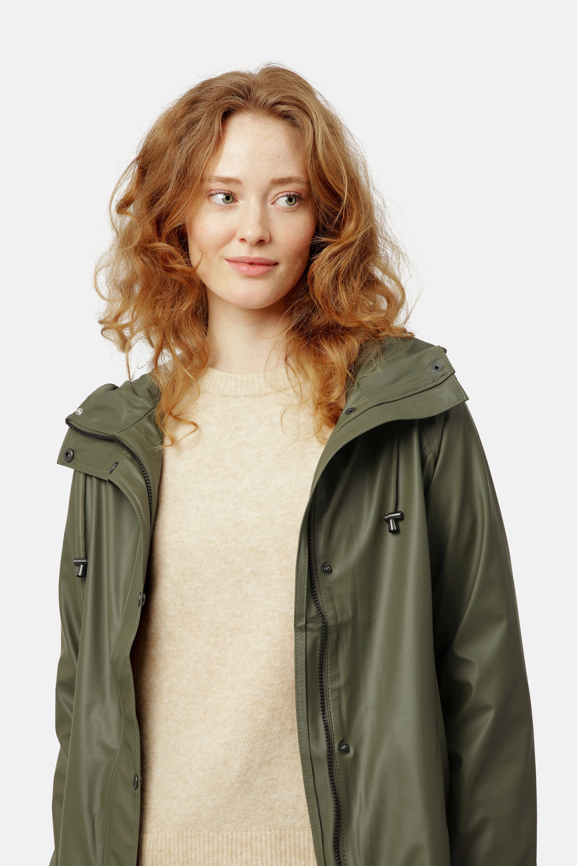 Ilse Jacobsen Hornbæk Rain Raincoat Raincoat 410 Army