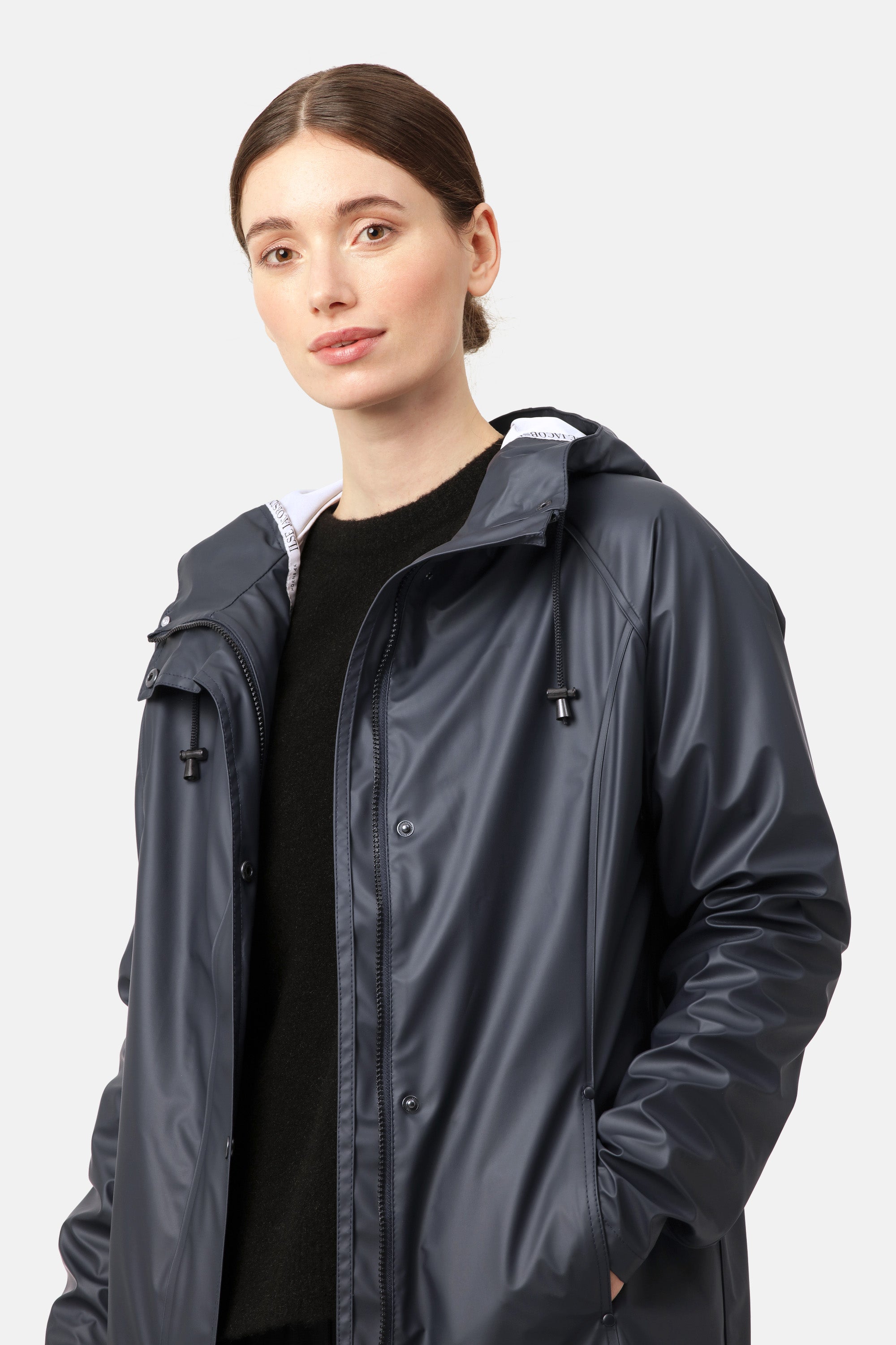 Ilse Jacobsen Hornbæk Rain Raincoat Raincoat 660 Dark Indigo