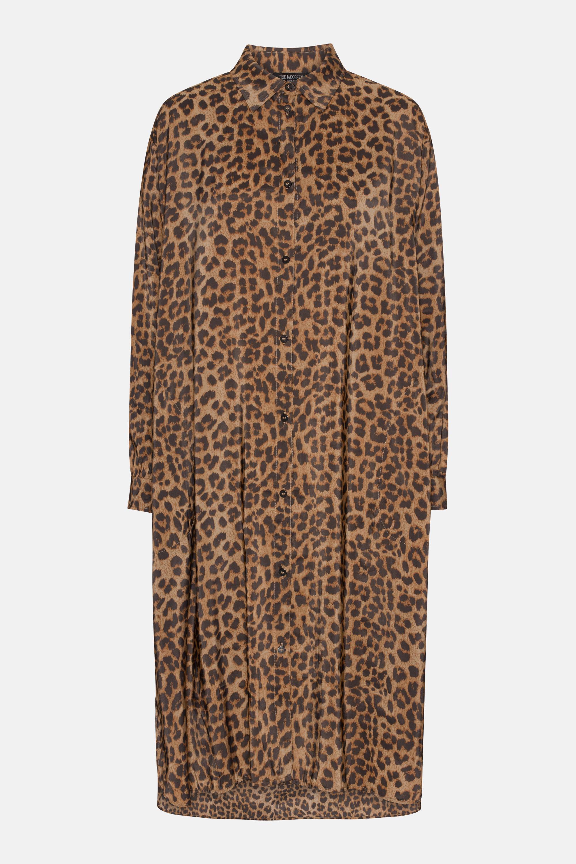 Long Sleeved Tunic Shirt Dress - Animaa