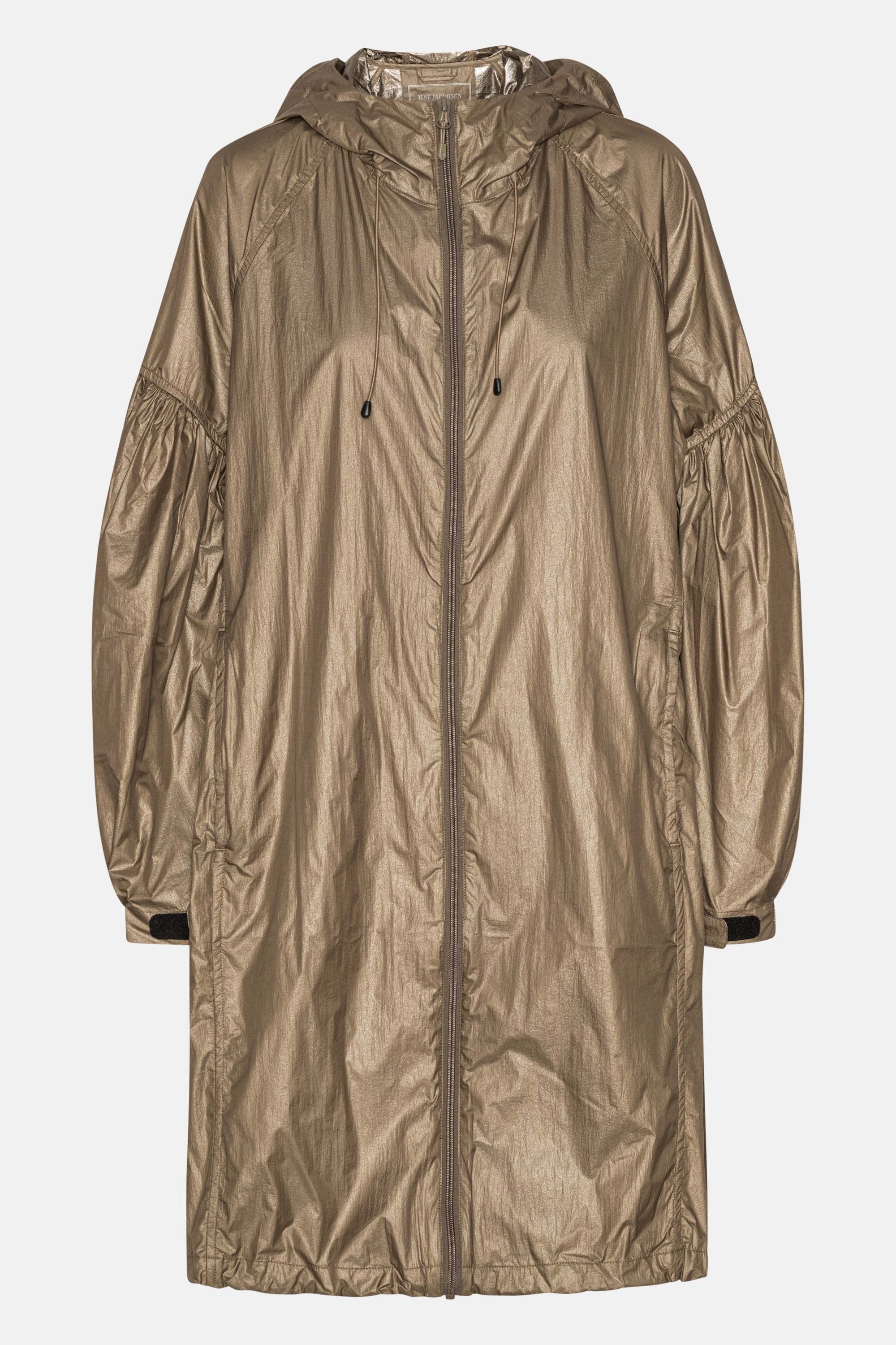 Shimmer Coat - Greige Gold