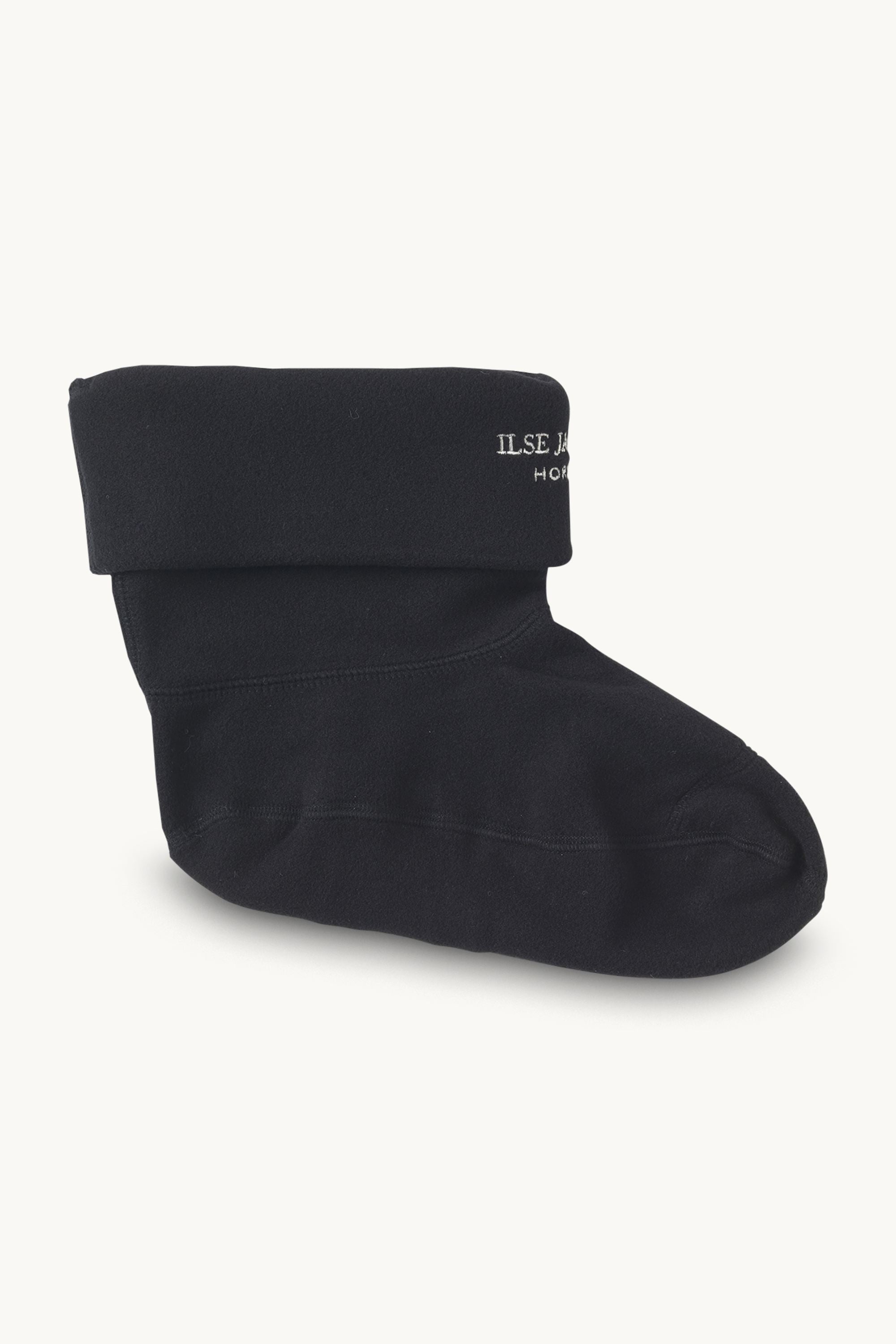 Fleece Sock - Black Creme