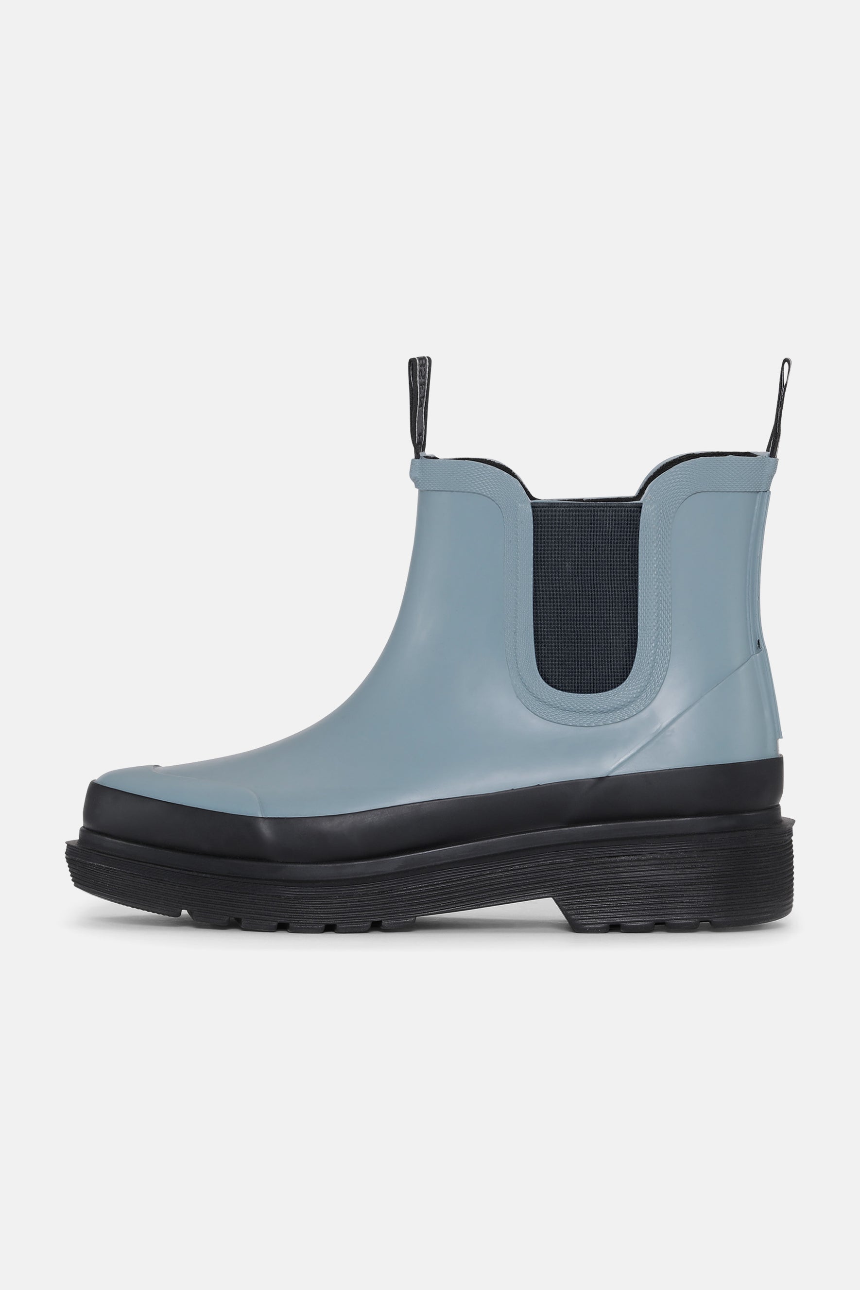 Short Rubber Boots Blue Cloud