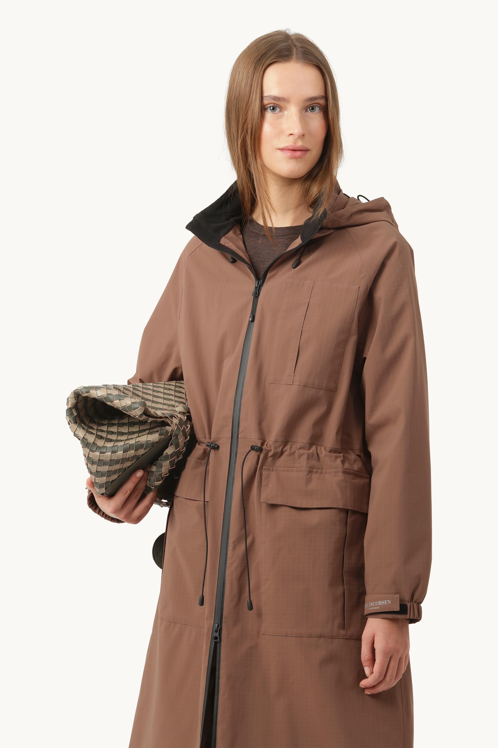 Long Winter Coat - Acorn