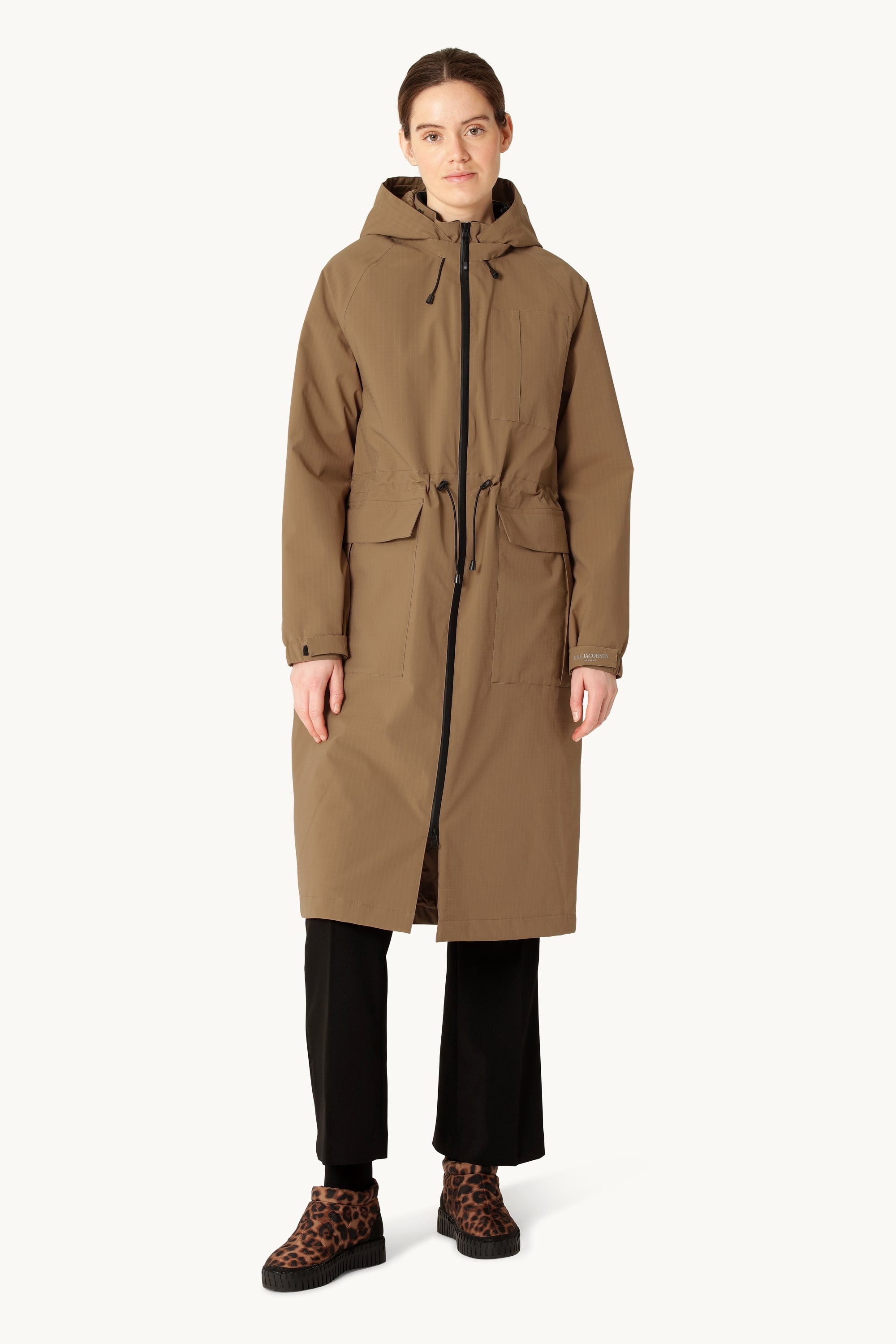 Long Winter Coat - Mocca