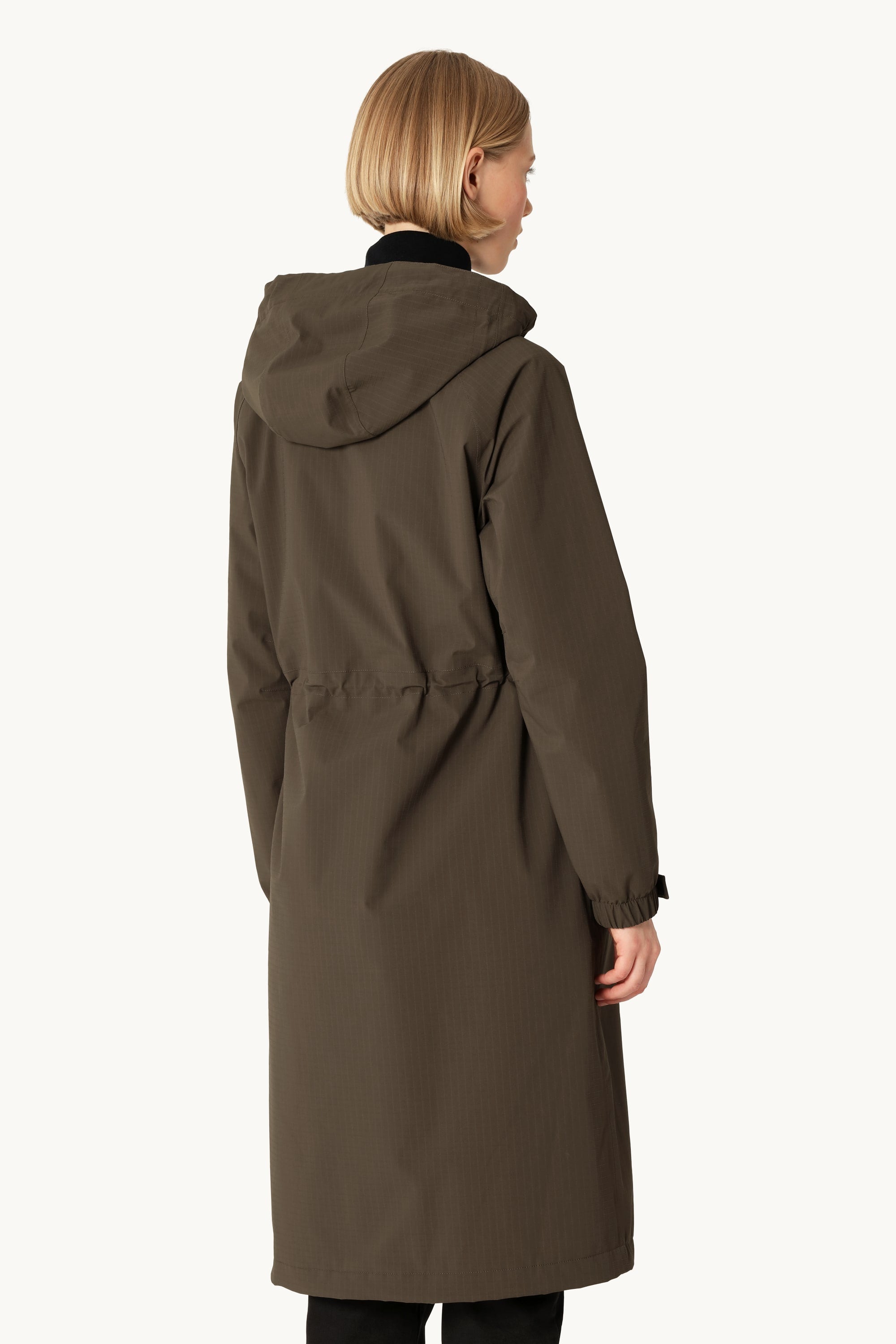 ジャケット・アウター TROVE ''RUUTUKA LONG COAT'' Long Winter Coat - Wren