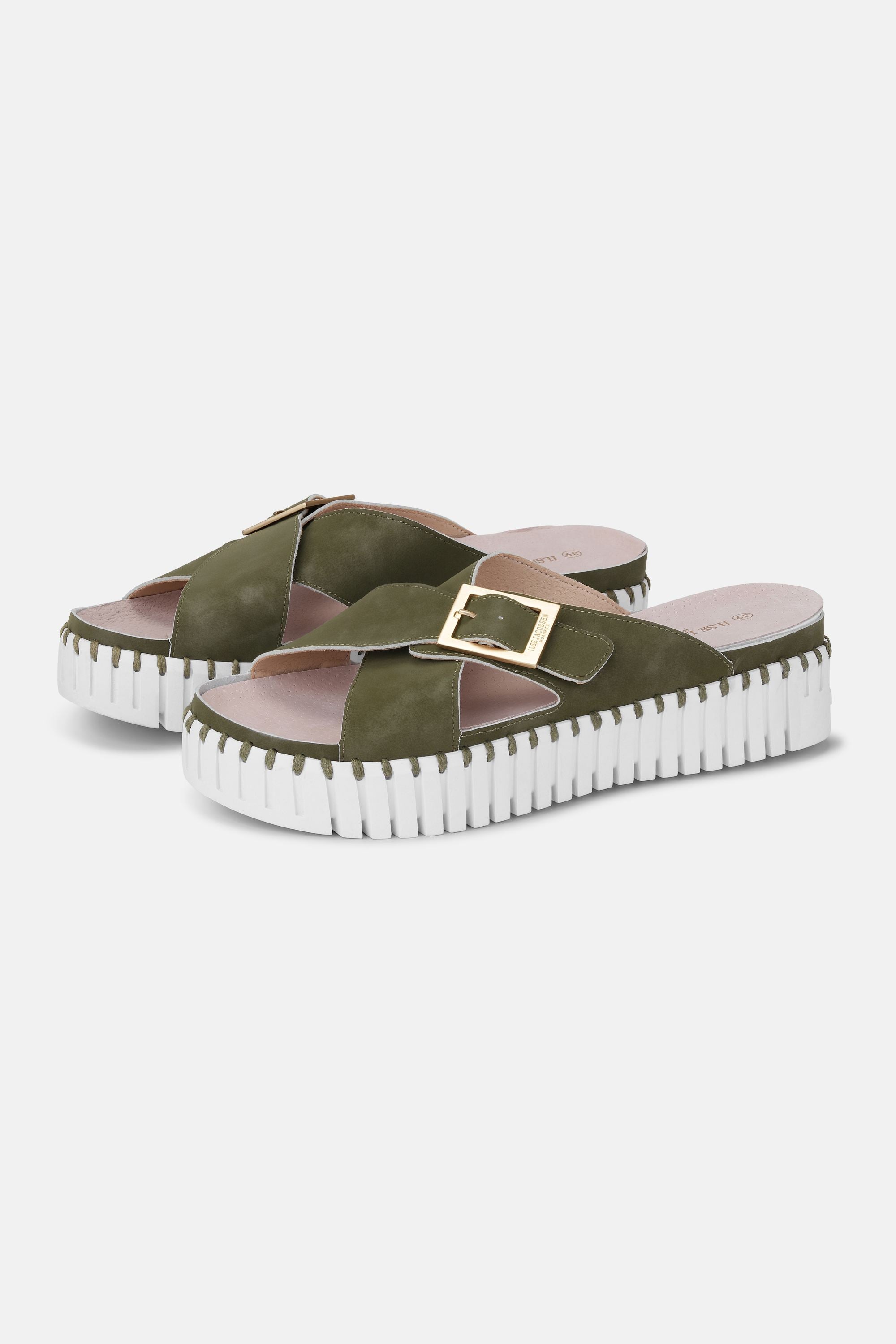 Sandals Crossover - Army White