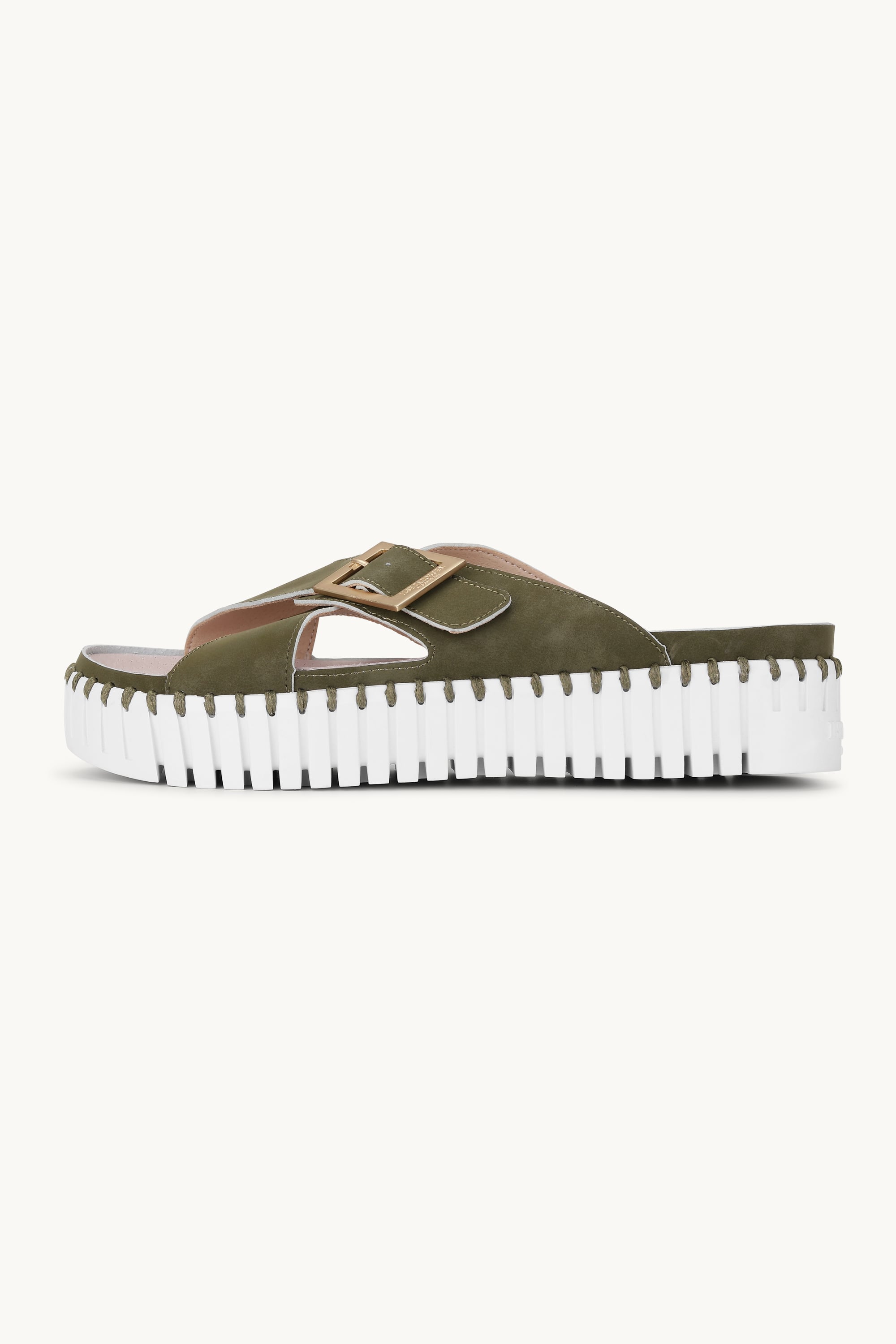 Sandals Crossover - Army White